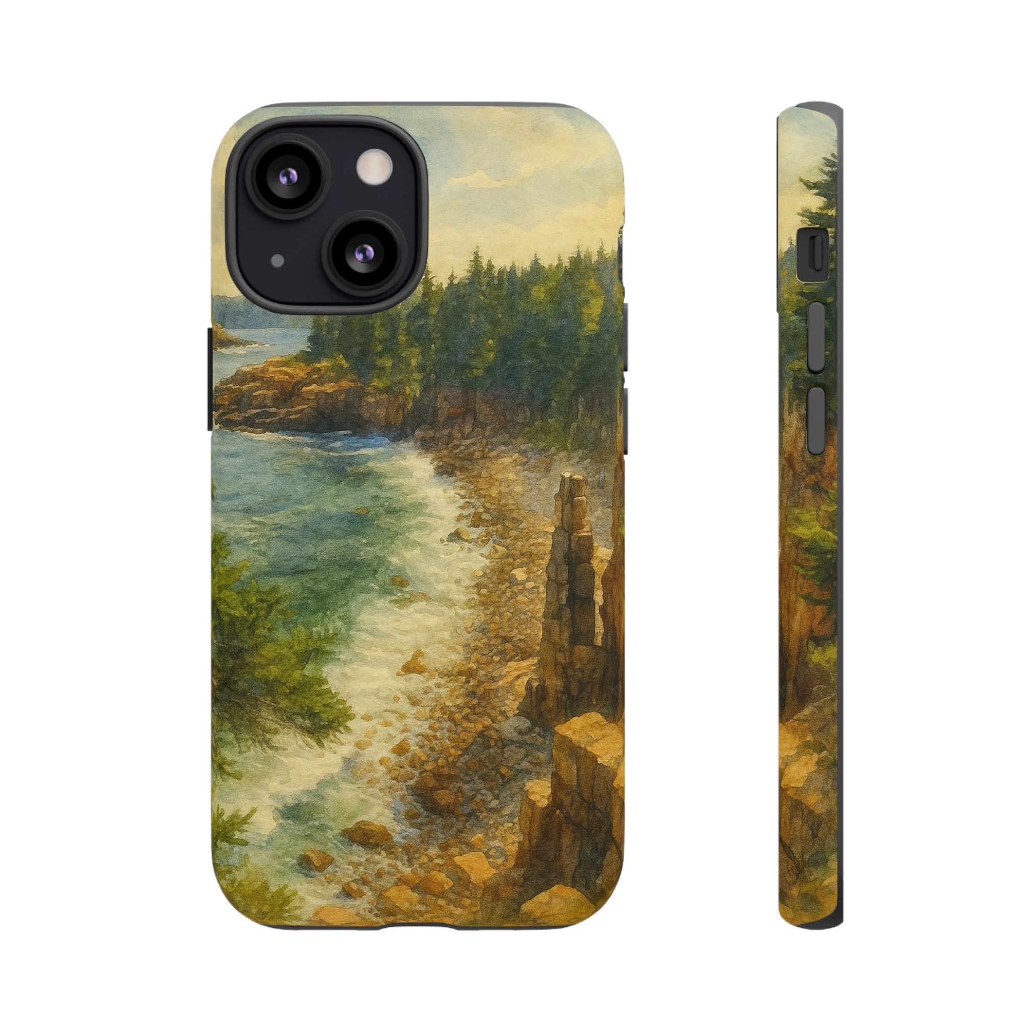 Acadia National Park Beach Phone Case - Perfect Gift for Nature Lovers and Park Enthusiasts