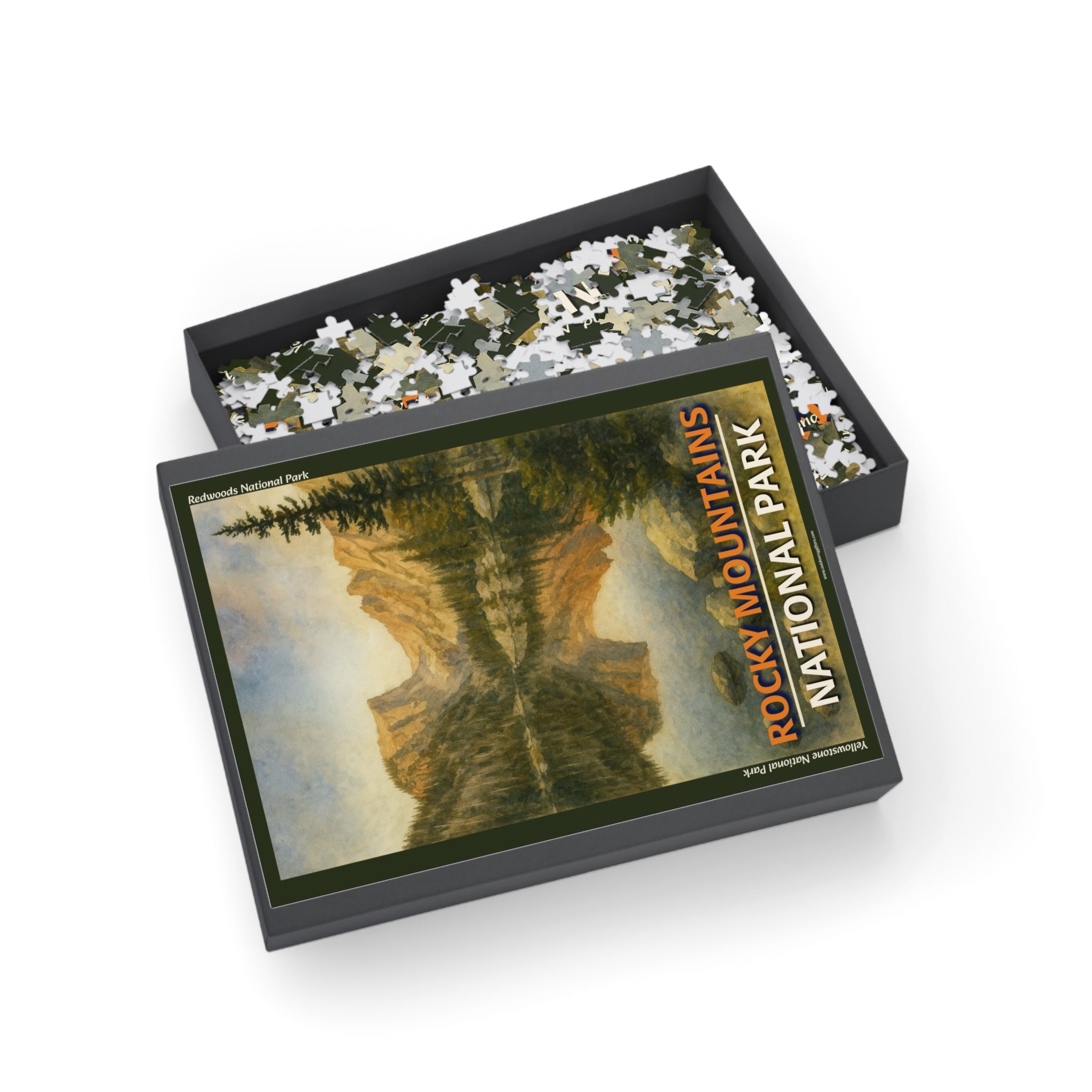 Rocky Mountains National Park Dawn Scenic 1000-Piece Puzzle - Jigsaw Puzzle