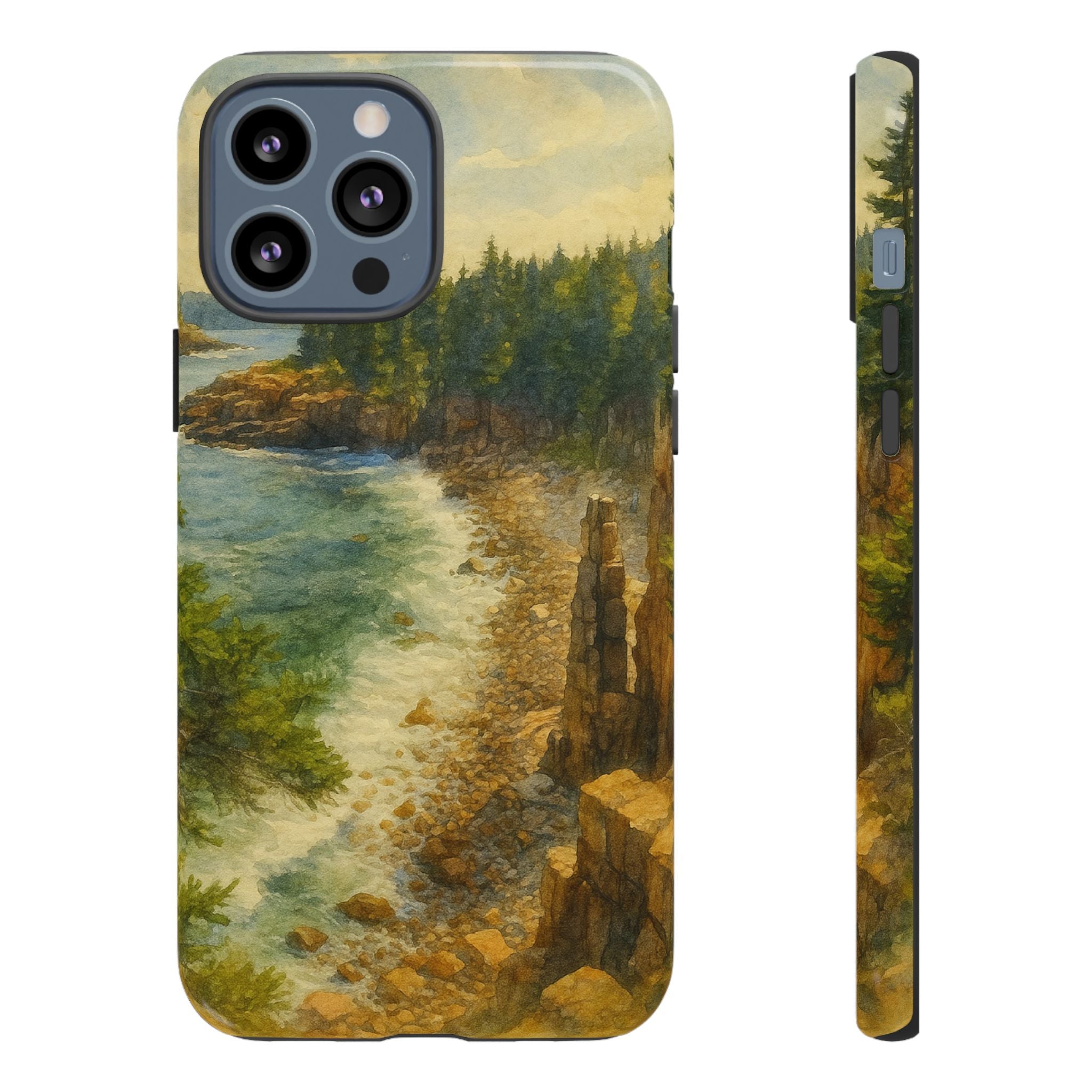 Acadia National Park Beach Phone Case - Perfect Gift for Nature Lovers and Park Enthusiasts