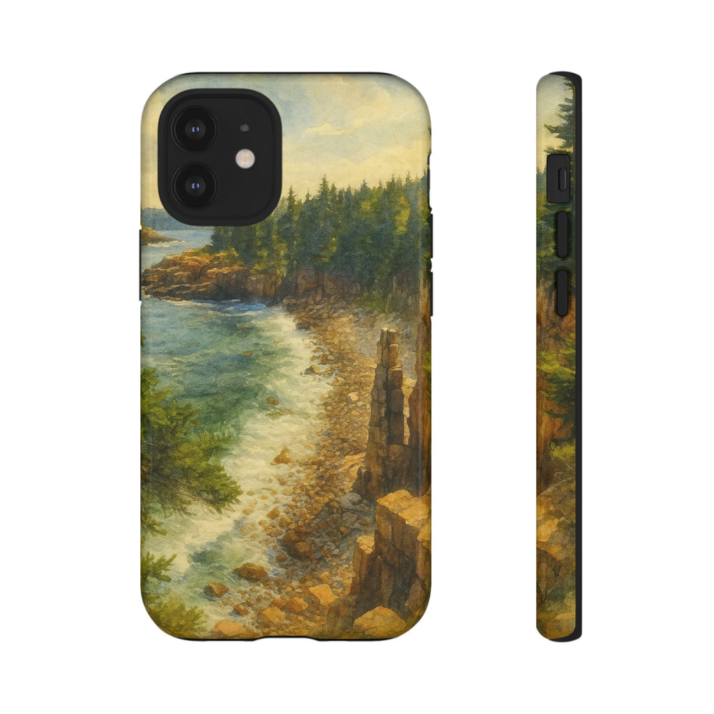 Acadia National Park Beach Phone Case - Perfect Gift for Nature Lovers and Park Enthusiasts