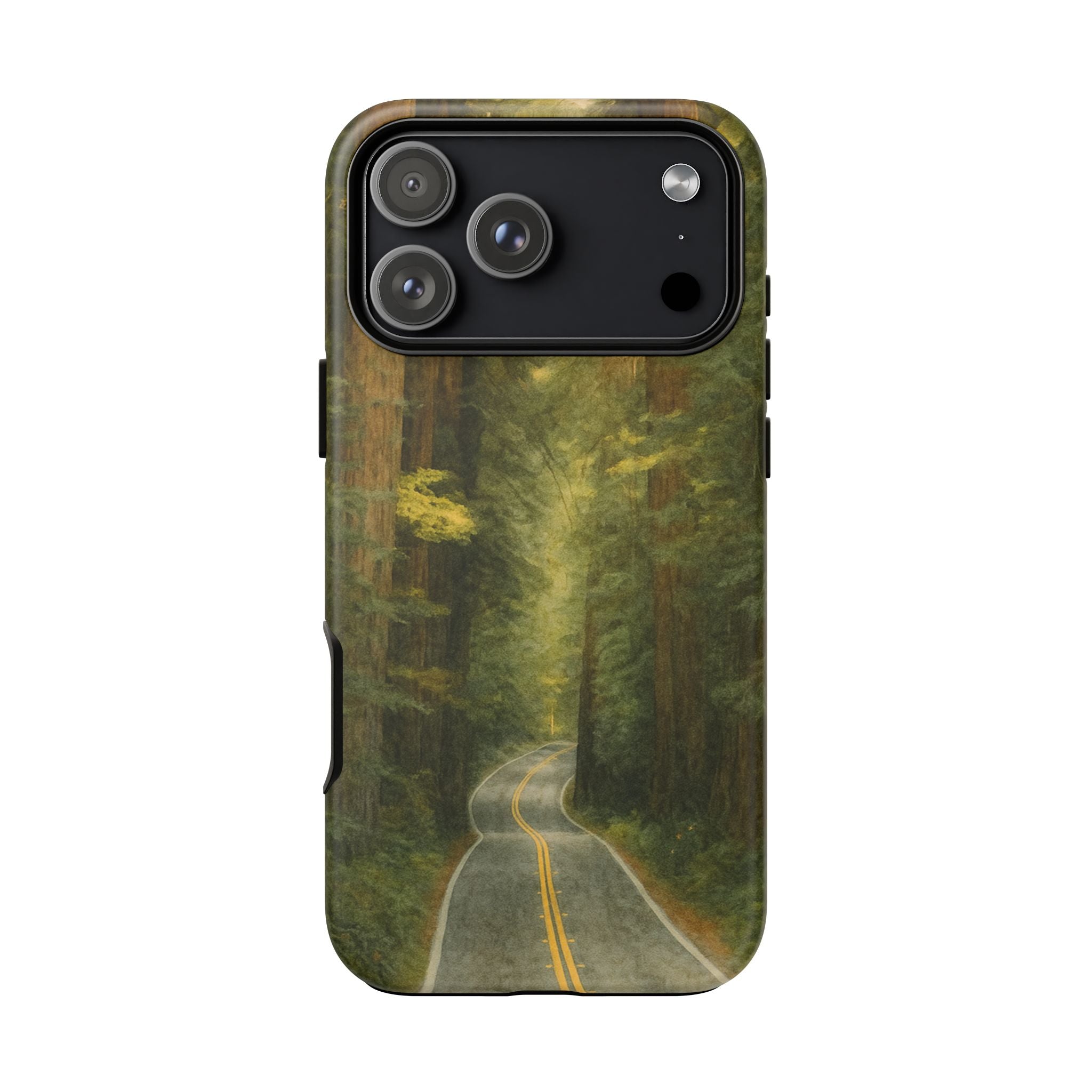 Redwoods National Park Road Phone Case - Perfect Gift for Nature Lovers and Park Enthusiasts