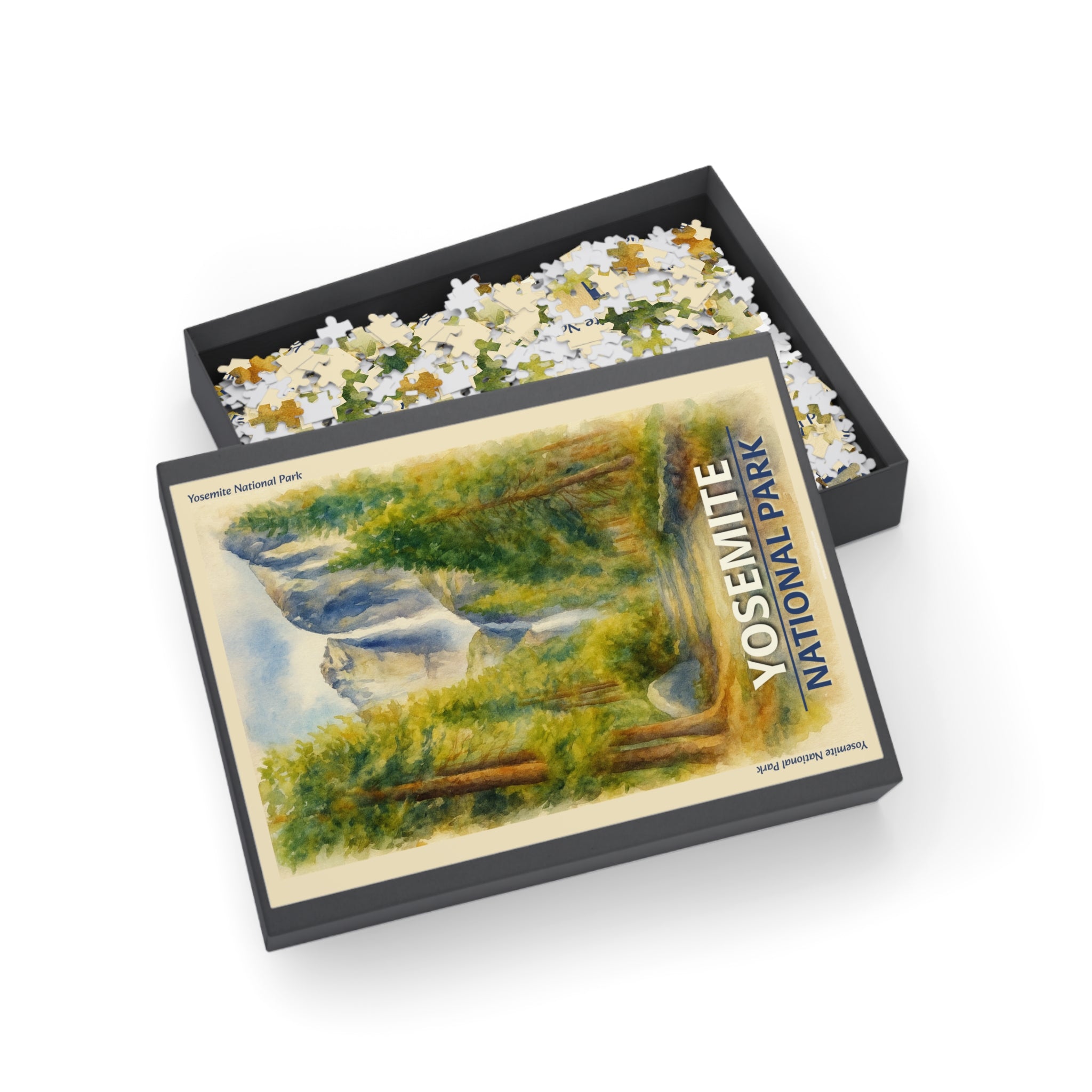 Yosemite National Park Yosemite Falls Scenic 1000-Piece Puzzle - Jigsaw Puzzle