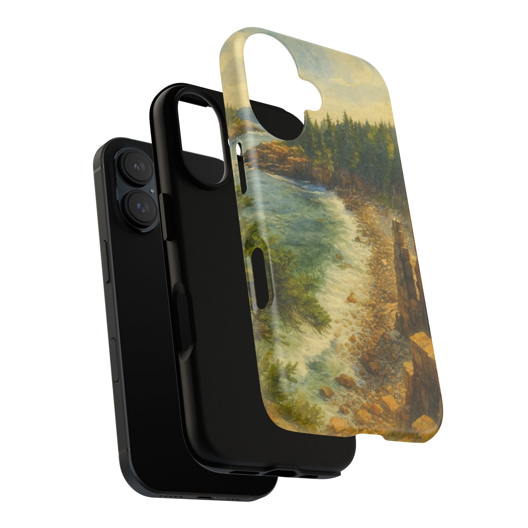 Acadia National Park Beach Phone Case - Perfect Gift for Nature Lovers and Park Enthusiasts