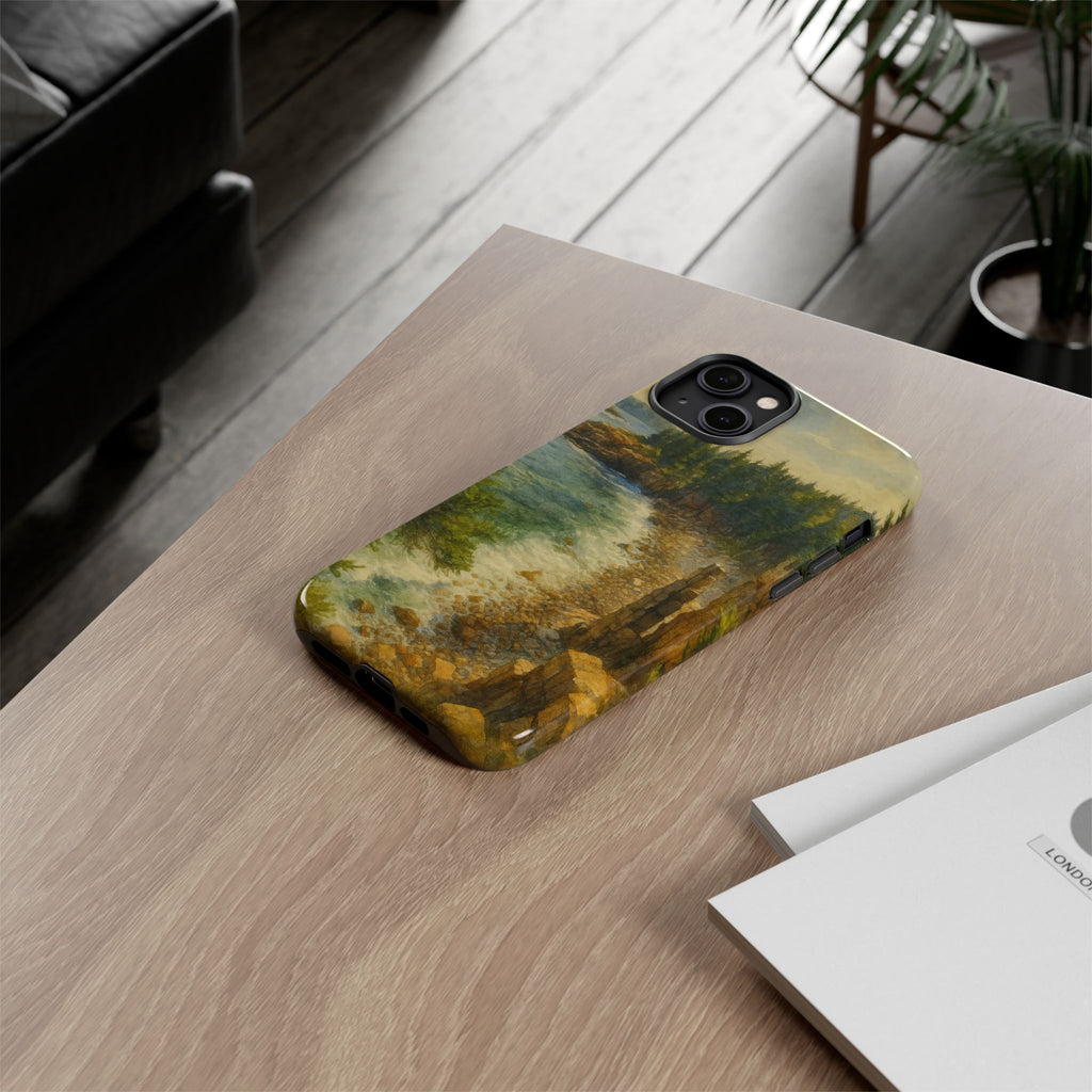 Acadia National Park Beach Phone Case - Perfect Gift for Nature Lovers and Park Enthusiasts