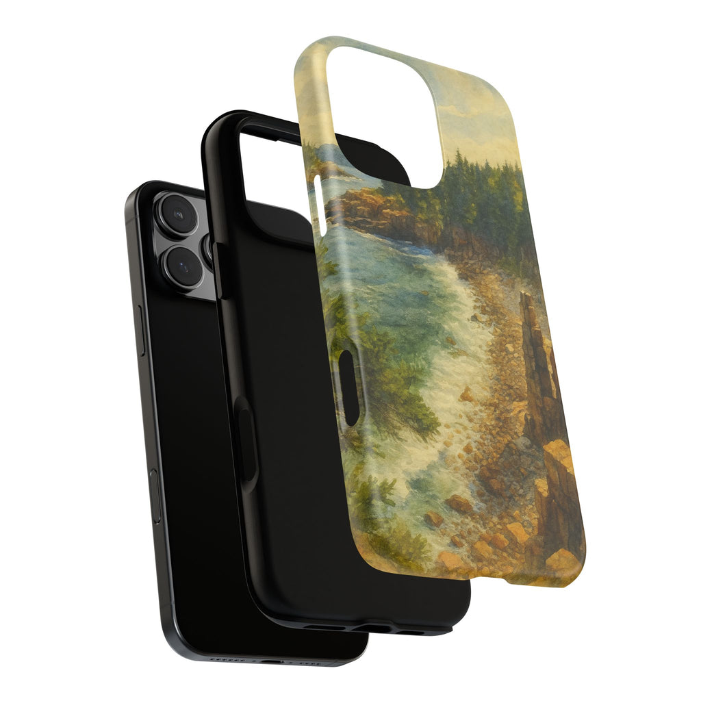 Acadia National Park Beach Phone Case - Perfect Gift for Nature Lovers and Park Enthusiasts