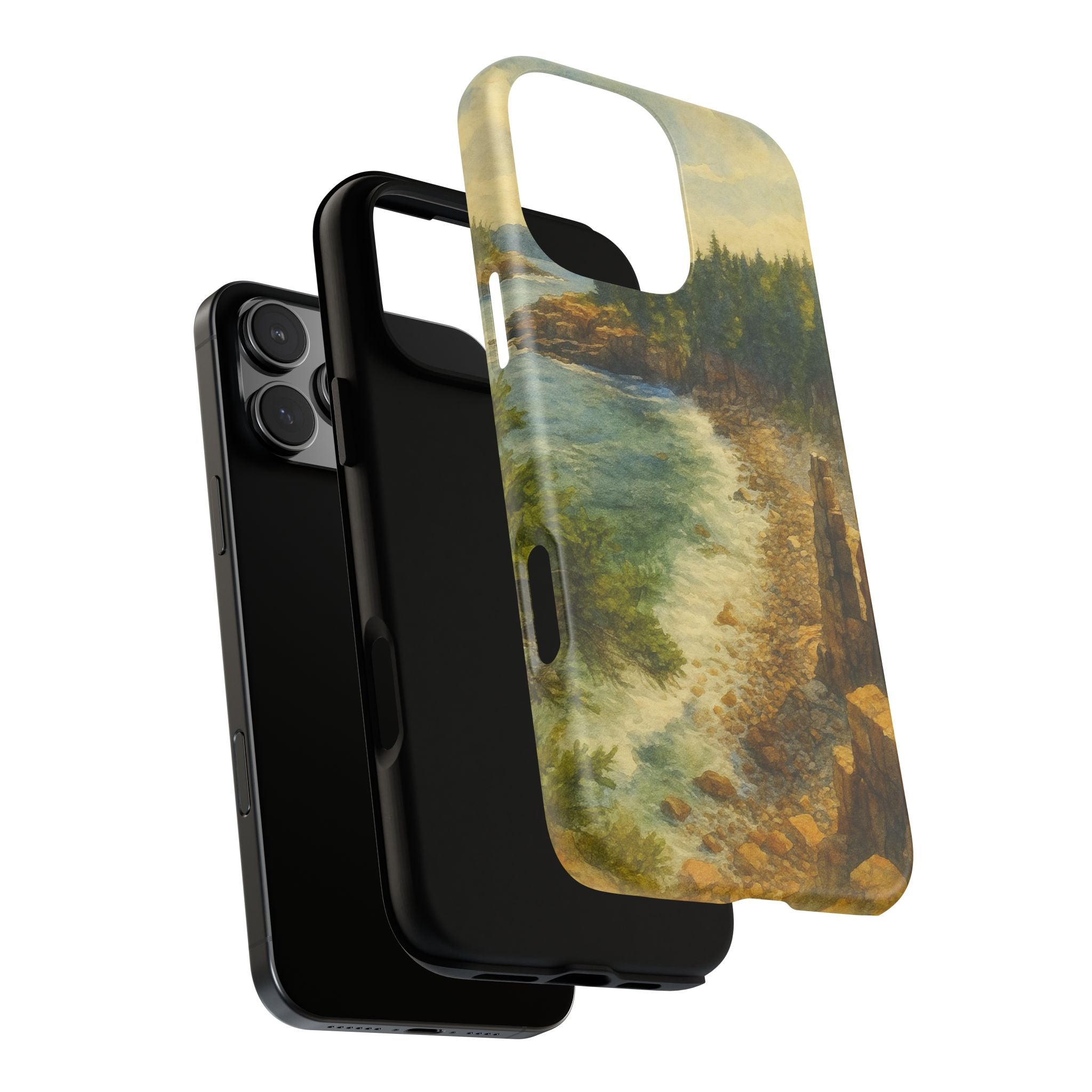 Acadia National Park Beach Phone Case - Perfect Gift for Nature Lovers and Park Enthusiasts