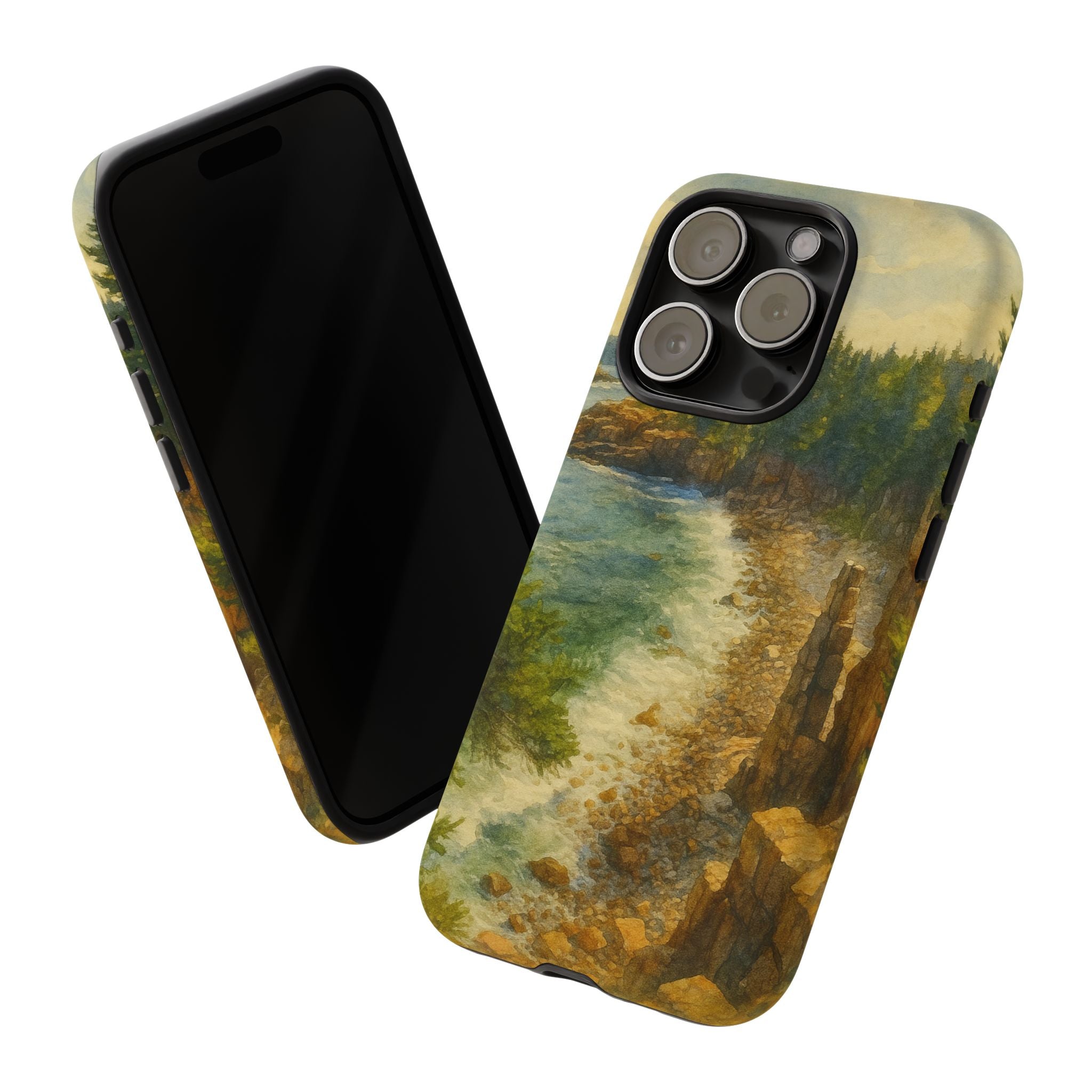 Acadia National Park Beach Phone Case - Perfect Gift for Nature Lovers and Park Enthusiasts