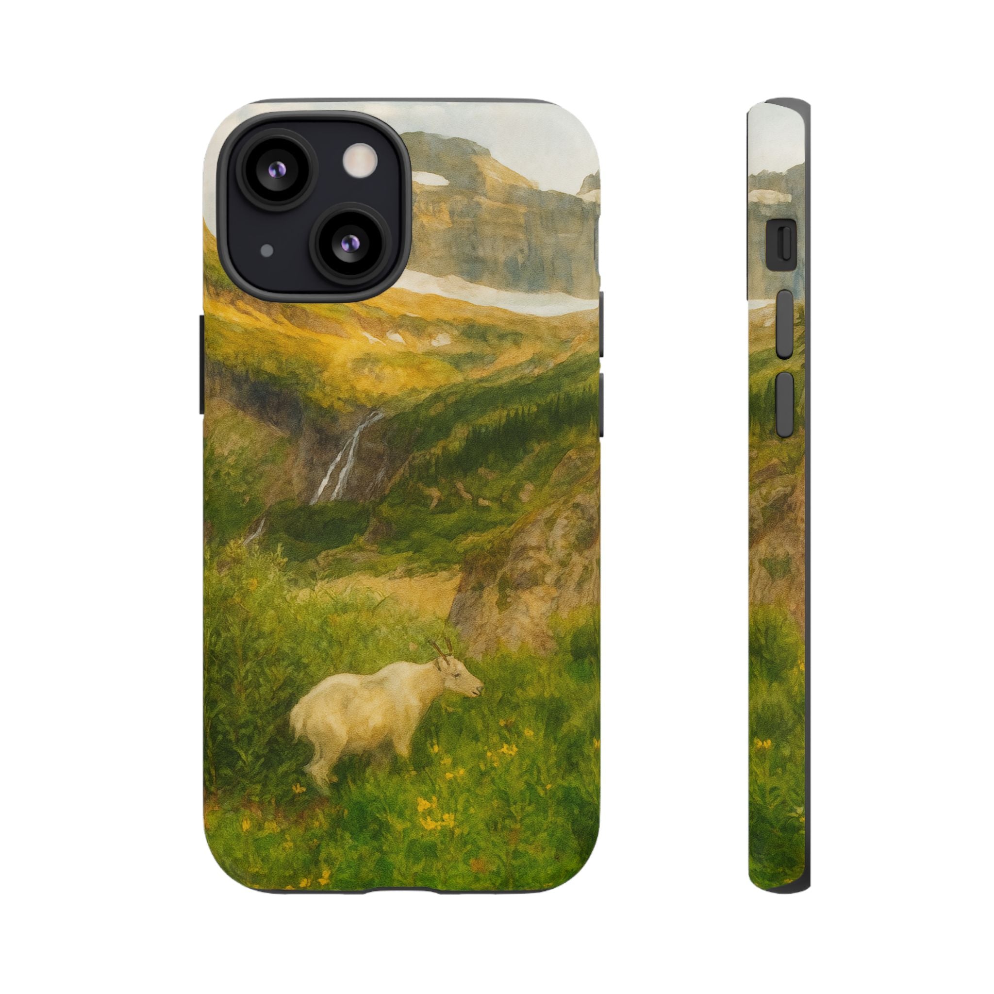 Glacier National Park Mountain Goat Phone Case - Perfect Gift for Nature Lovers and Park Enthusiasts