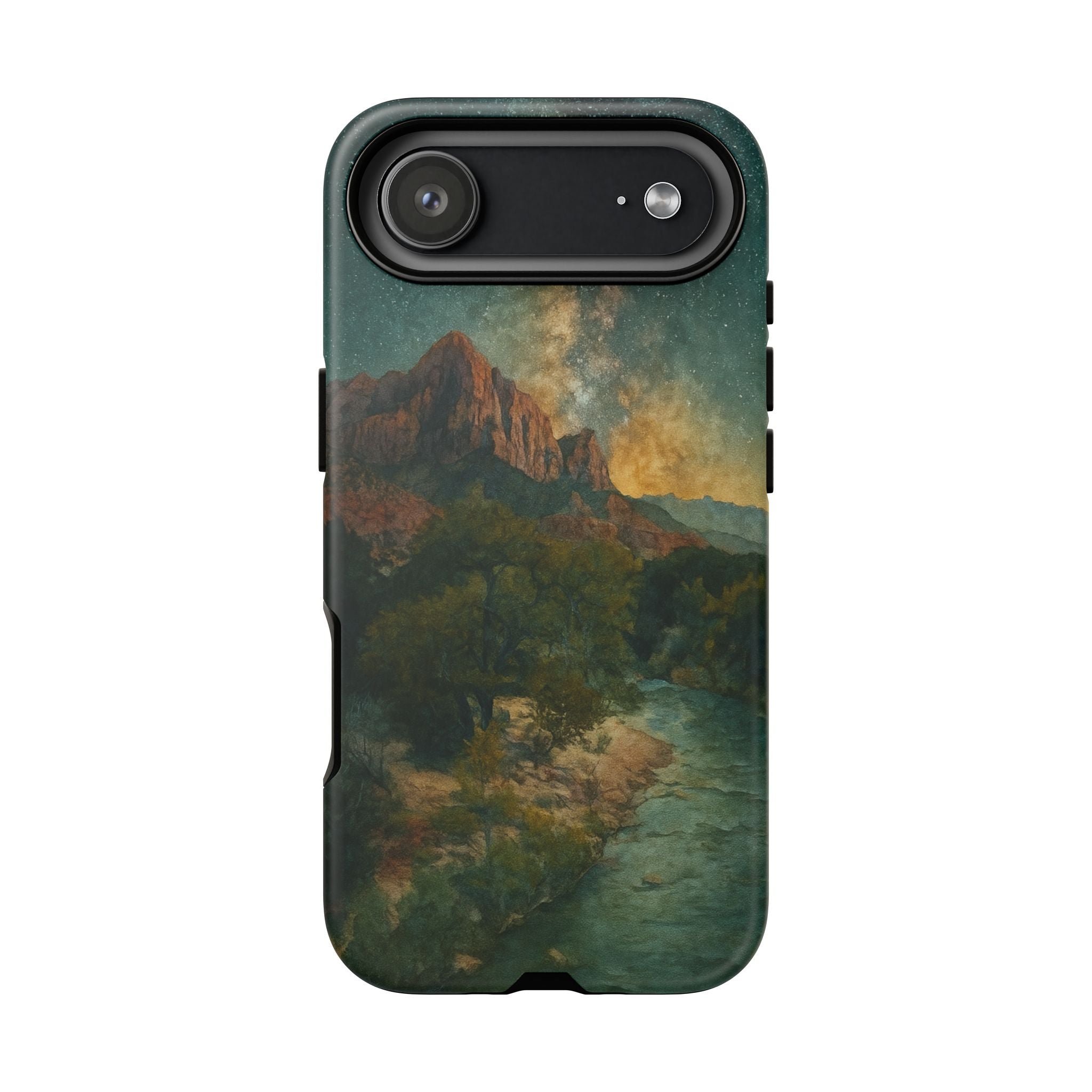 Zion National Park Milky Way Stars Phone Case - Perfect Gift for Nature Lovers and Park Enthusiasts