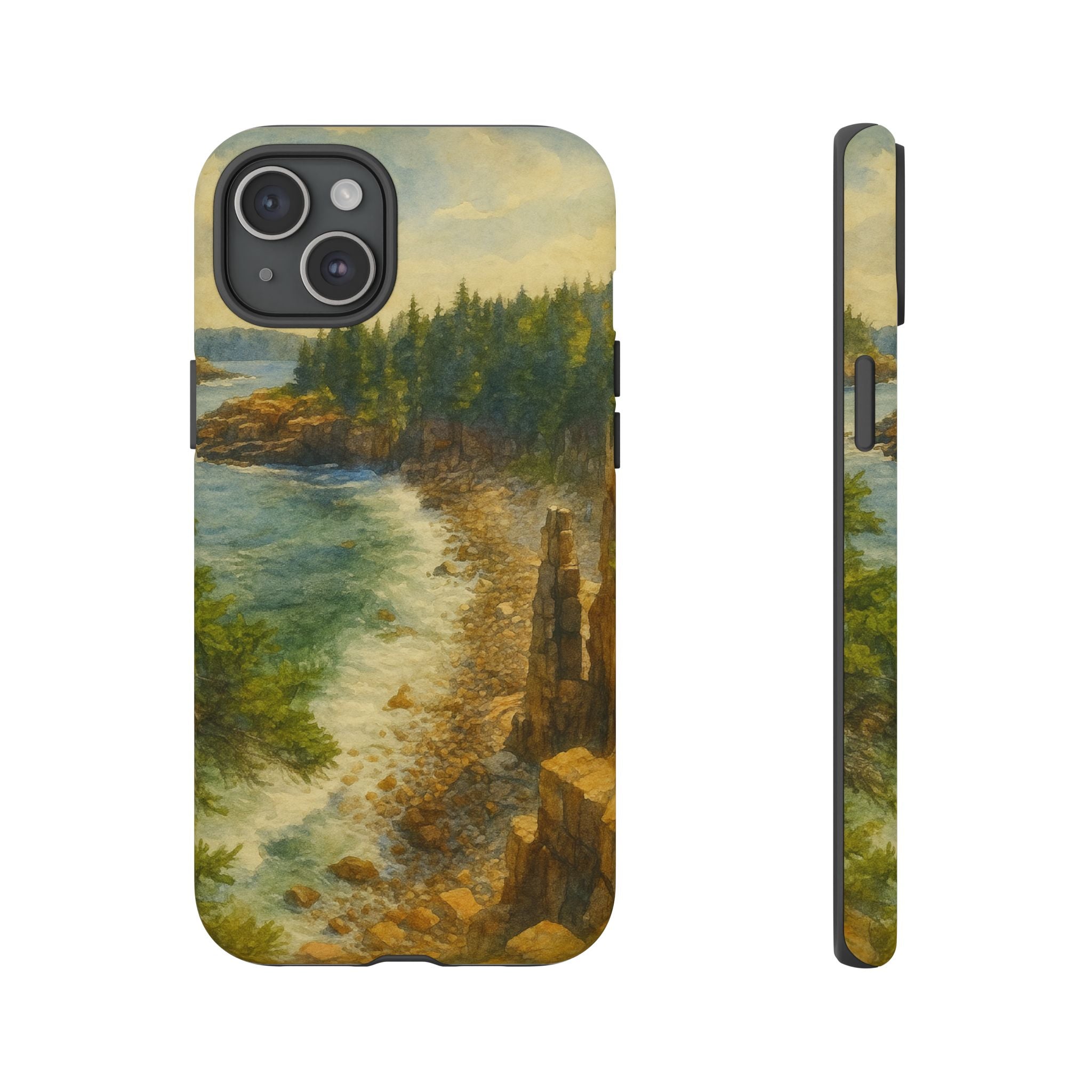 Acadia National Park Beach Phone Case - Perfect Gift for Nature Lovers and Park Enthusiasts