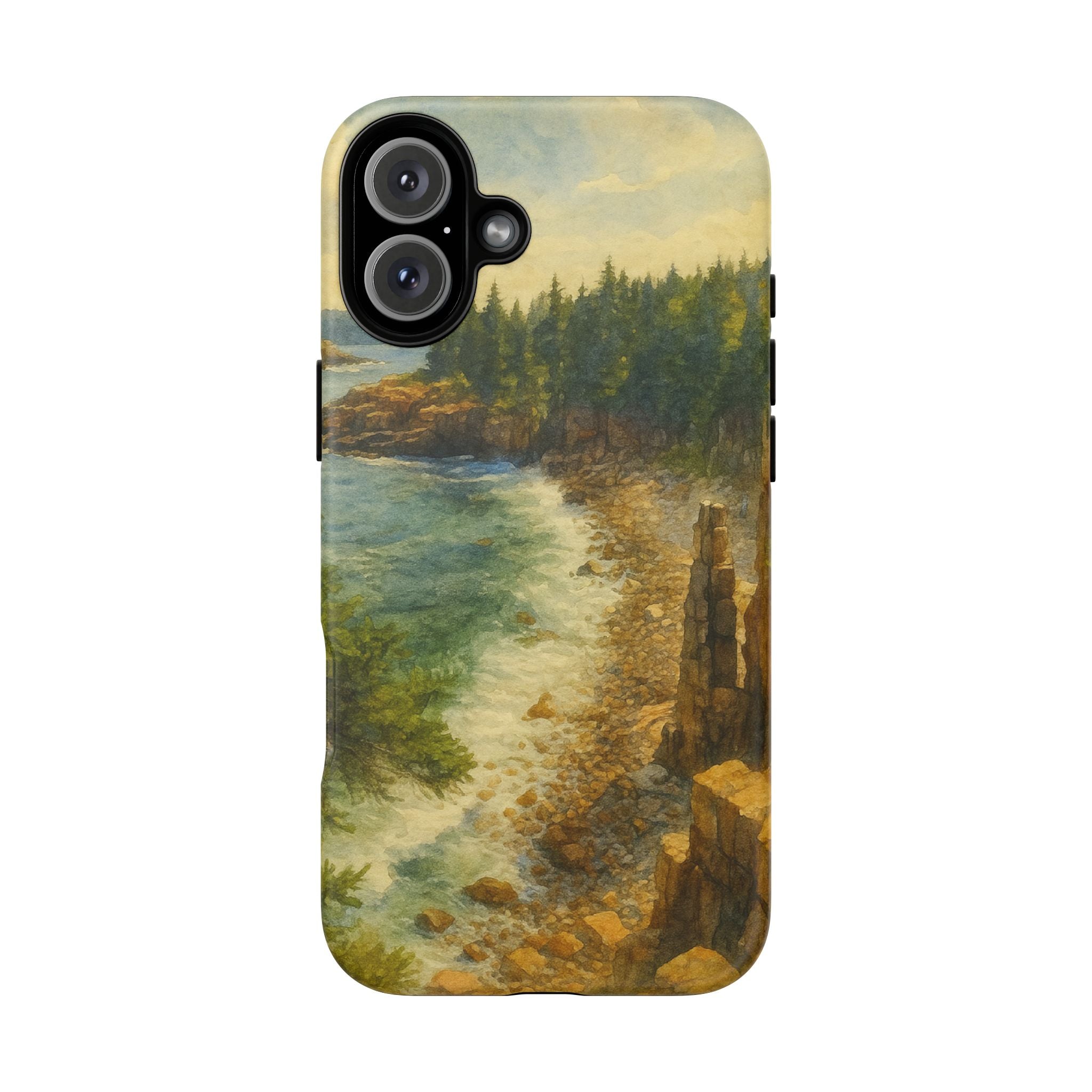 Acadia National Park Beach Phone Case - Perfect Gift for Nature Lovers and Park Enthusiasts