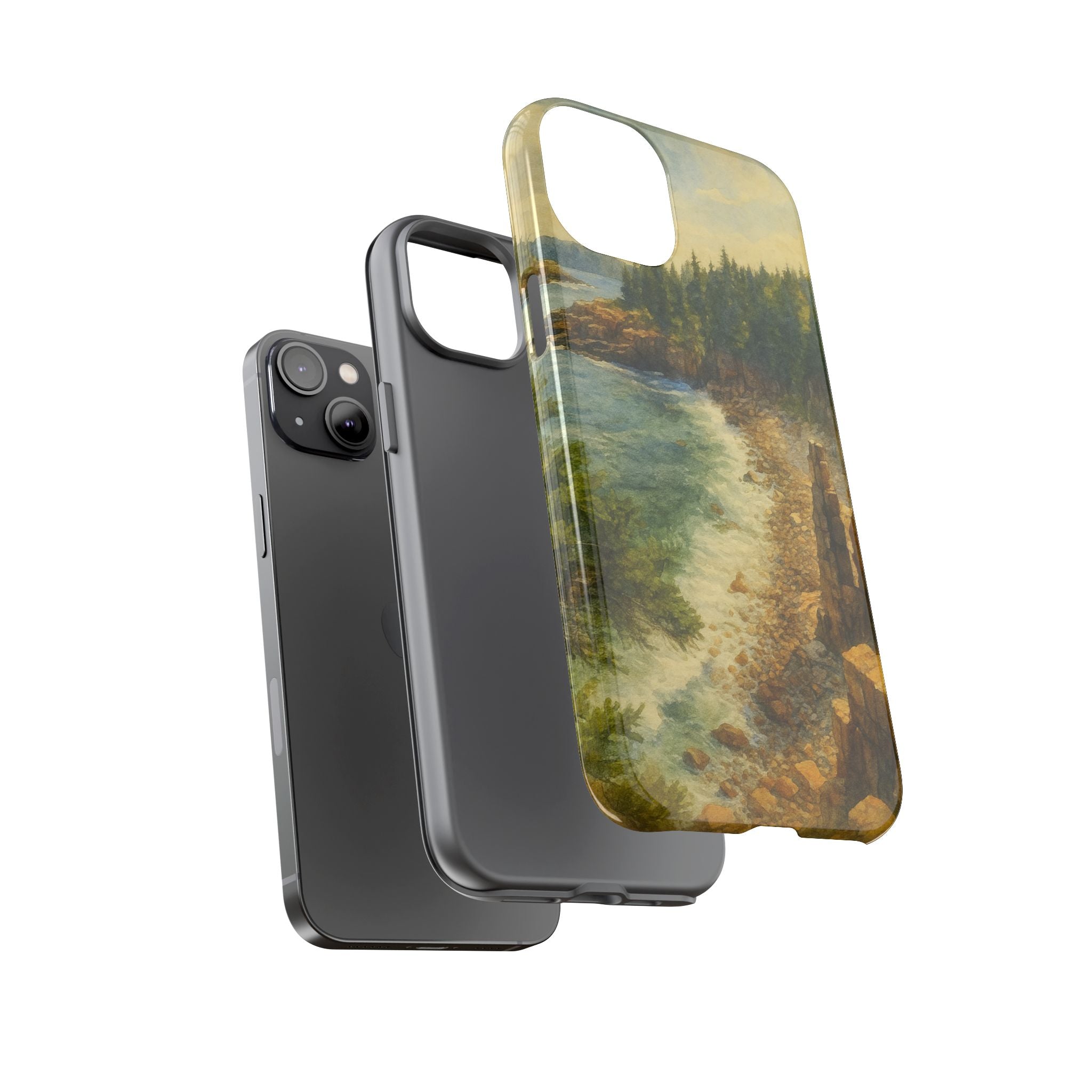 Acadia National Park Beach Phone Case - Perfect Gift for Nature Lovers and Park Enthusiasts
