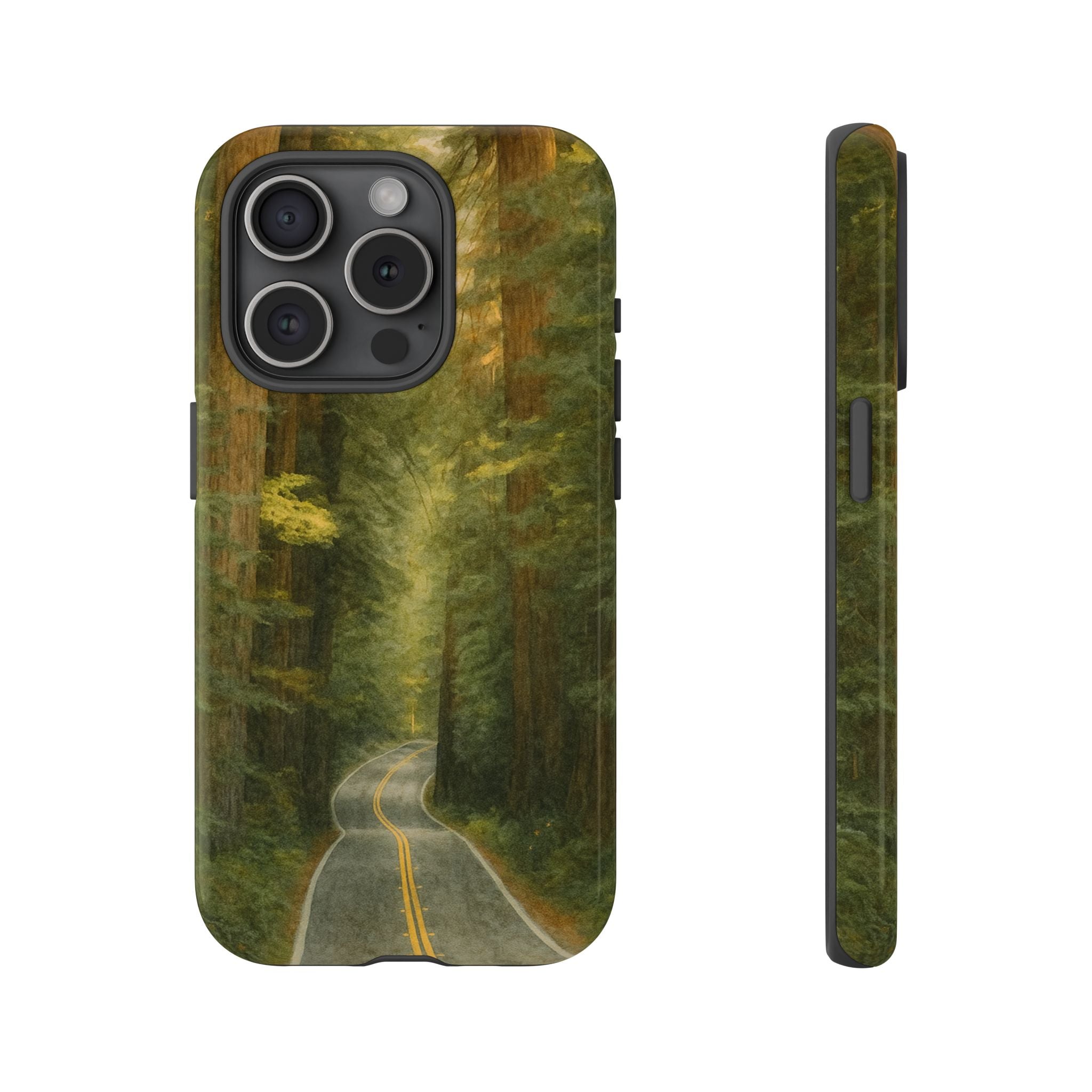 Redwoods National Park Road Phone Case - Perfect Gift for Nature Lovers and Park Enthusiasts