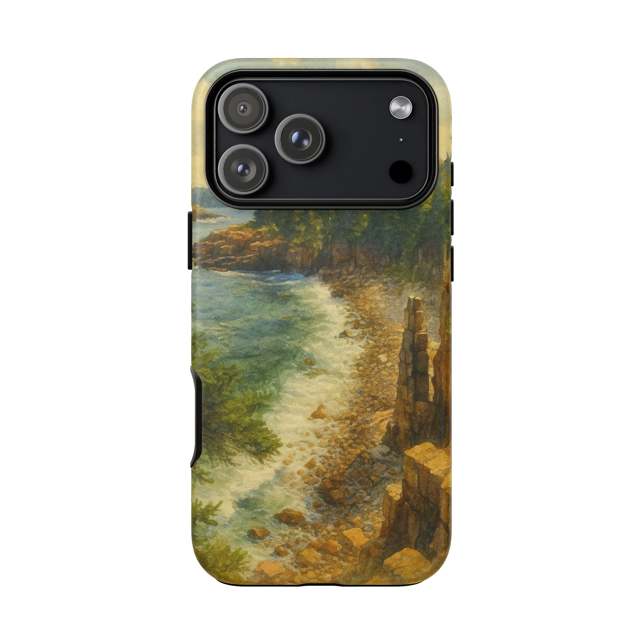 Acadia National Park Beach Phone Case - Perfect Gift for Nature Lovers and Park Enthusiasts