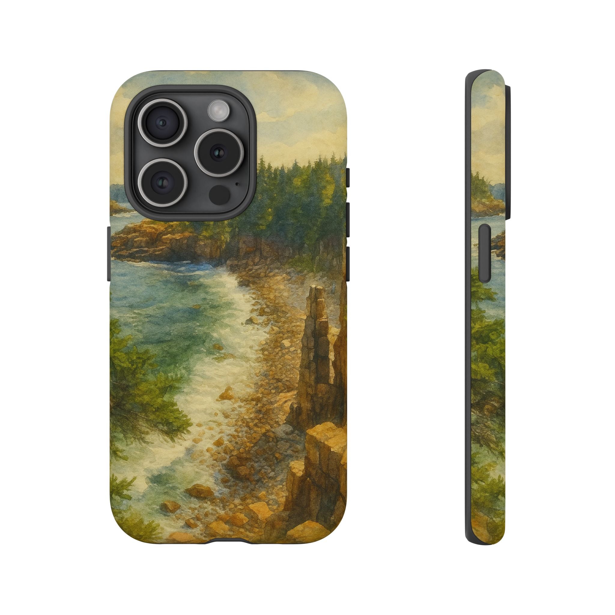 Acadia National Park Beach Phone Case - Perfect Gift for Nature Lovers and Park Enthusiasts