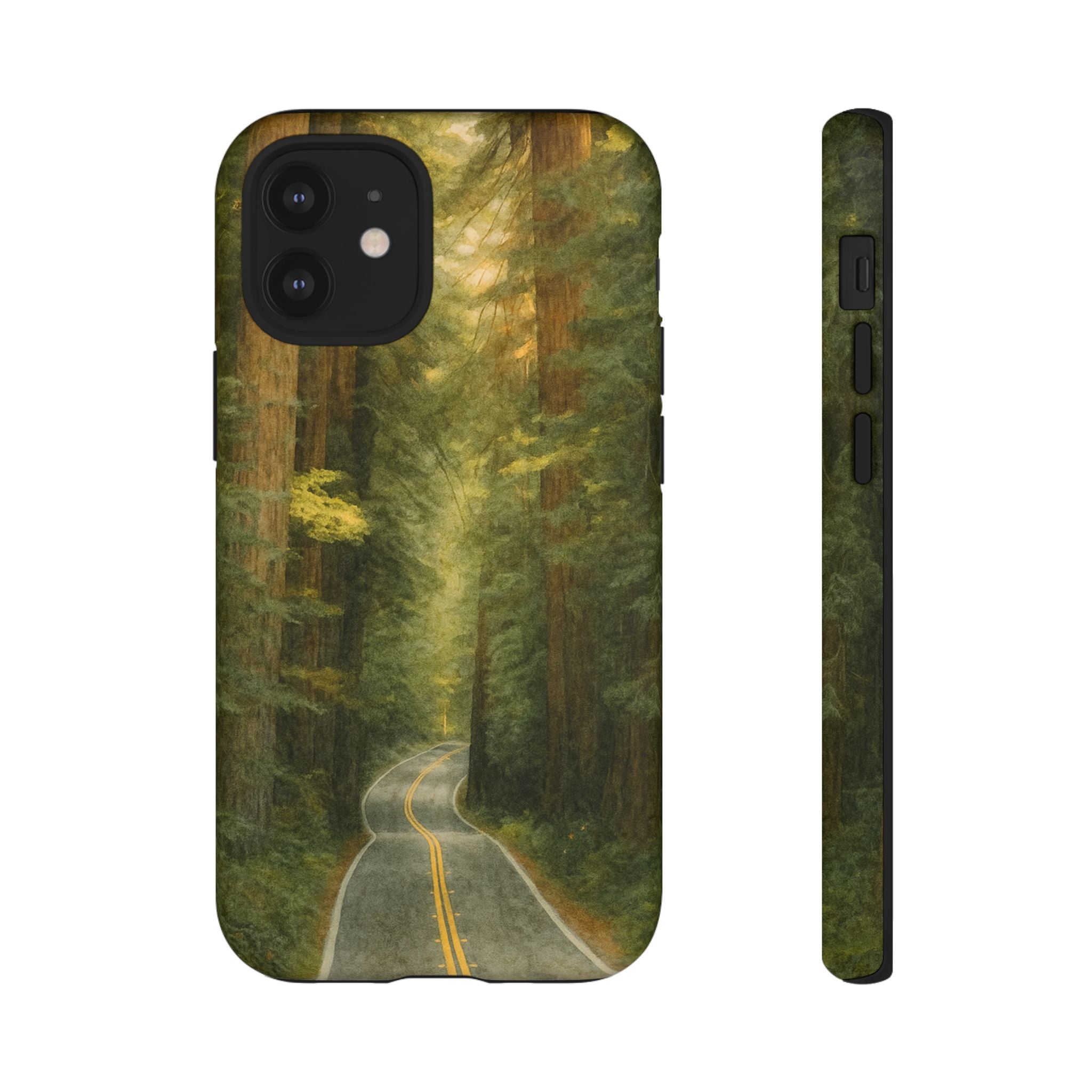 Redwoods National Park Road Phone Case - Perfect Gift for Nature Lovers and Park Enthusiasts