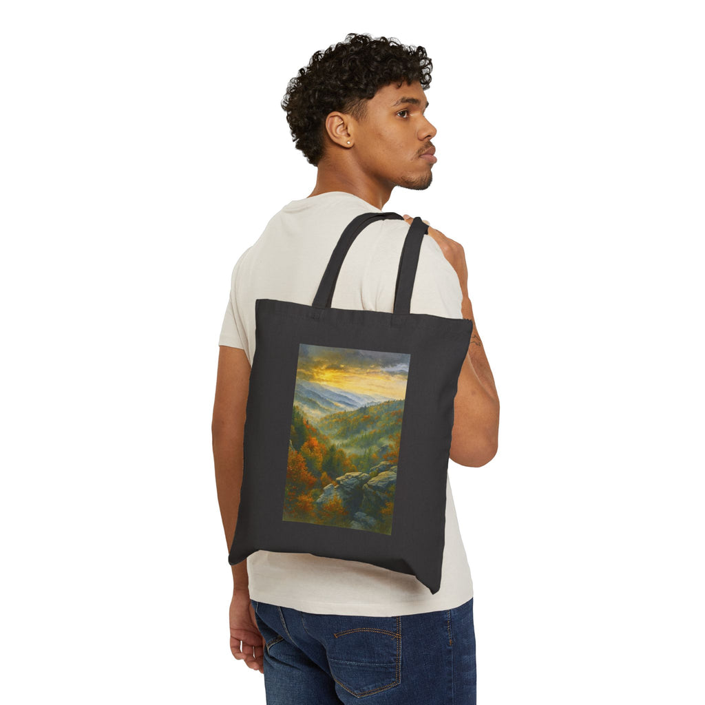 Great Smoky Mountains National Park Fall Trees Tote Bag