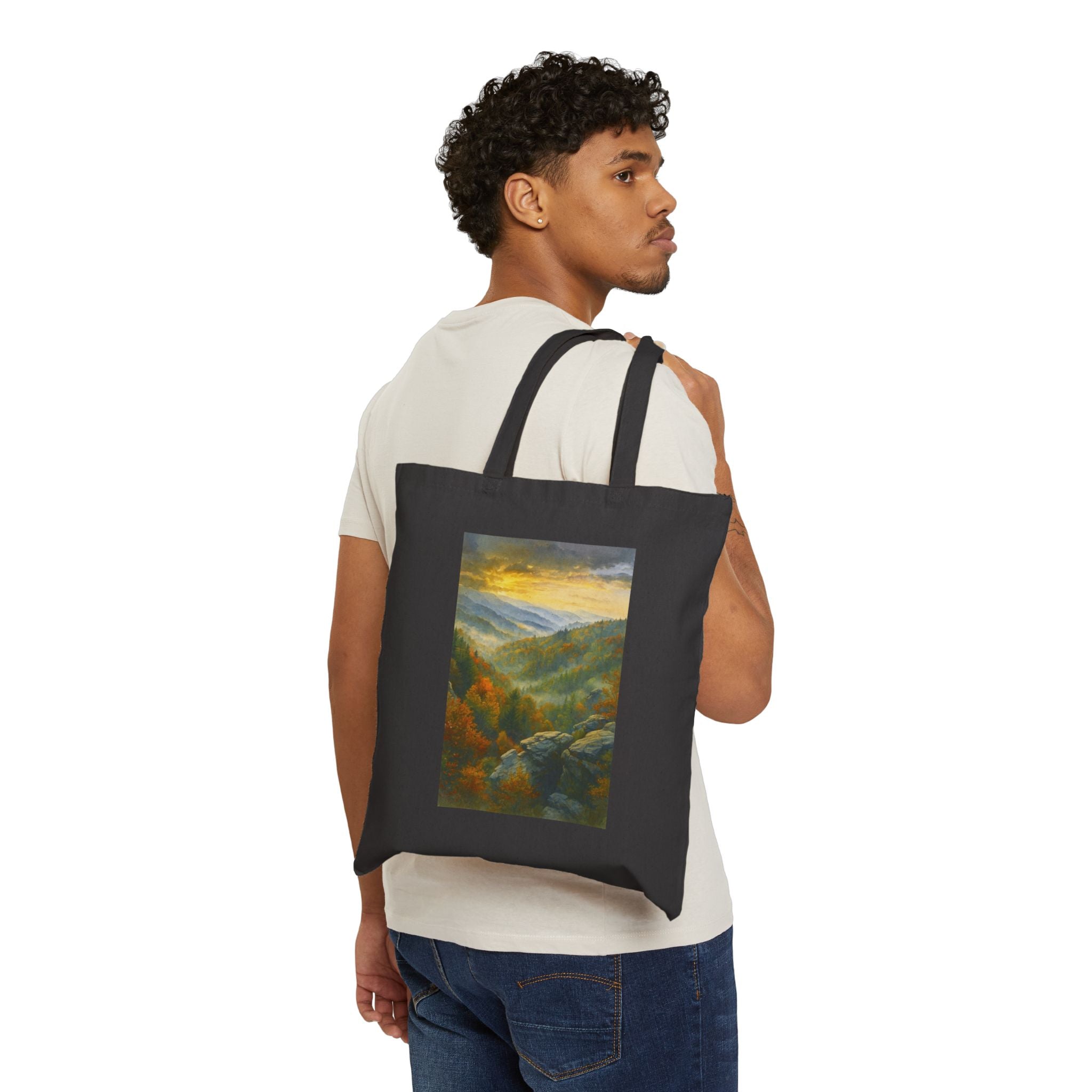 Great Smoky Mountains National Park Fall Trees Tote Bag