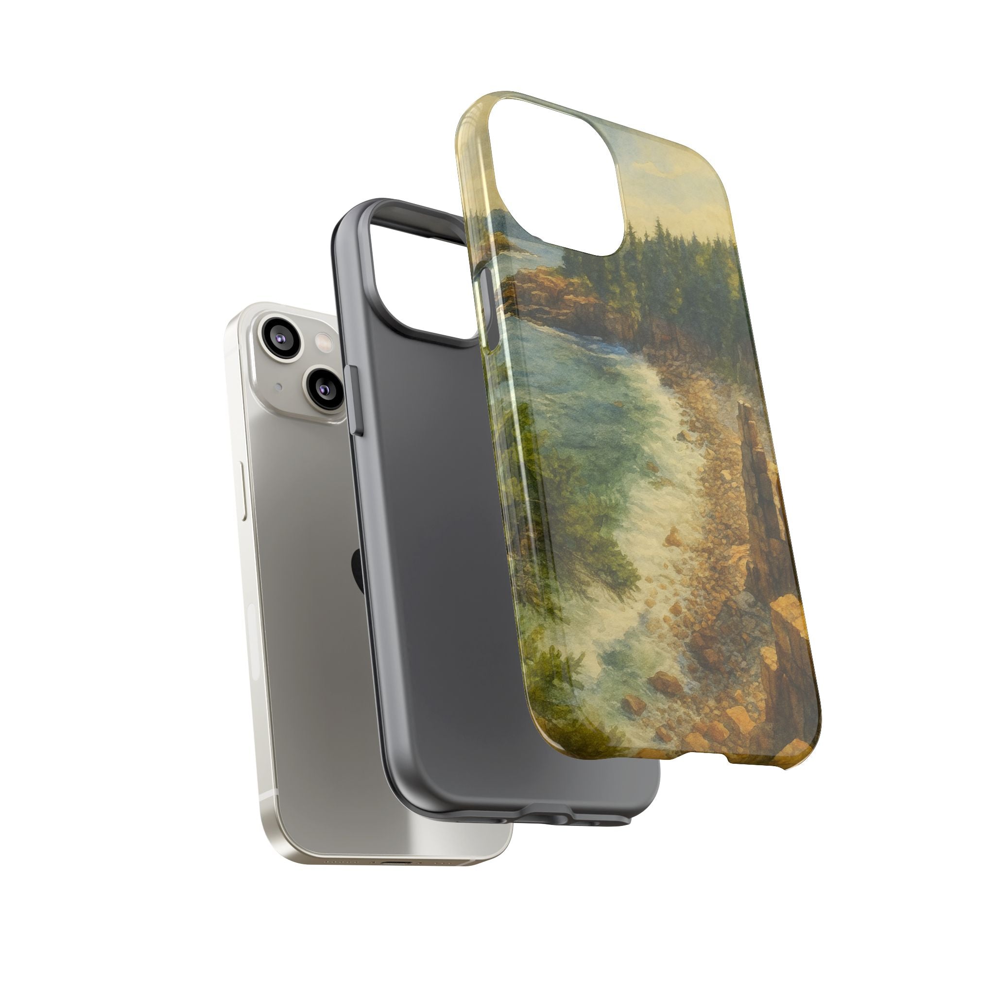 Acadia National Park Beach Phone Case - Perfect Gift for Nature Lovers and Park Enthusiasts
