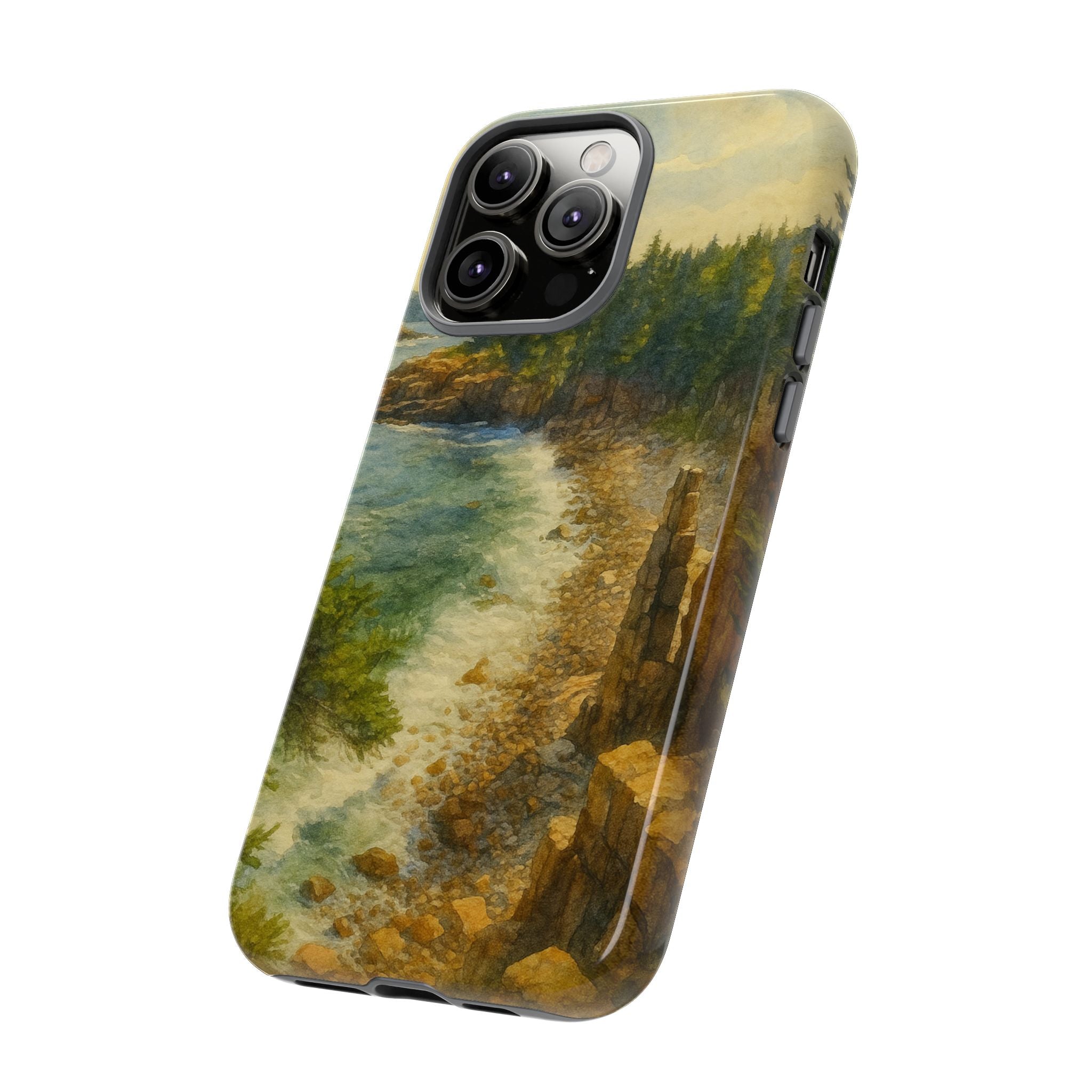 Acadia National Park Beach Phone Case - Perfect Gift for Nature Lovers and Park Enthusiasts