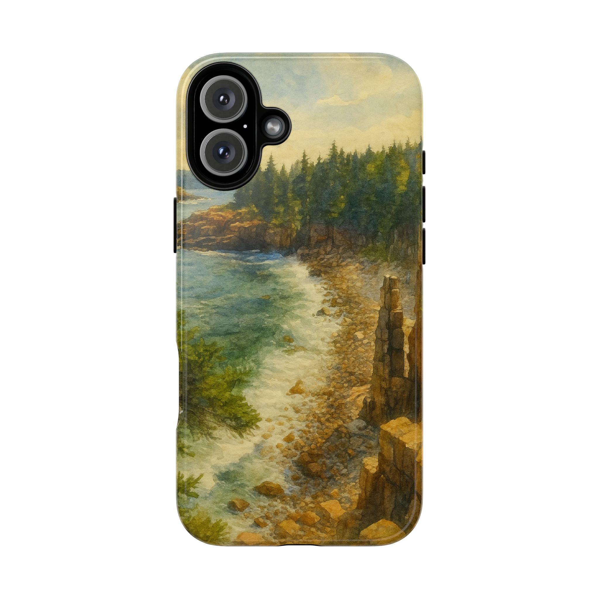 Acadia National Park Beach Phone Case - Perfect Gift for Nature Lovers and Park Enthusiasts