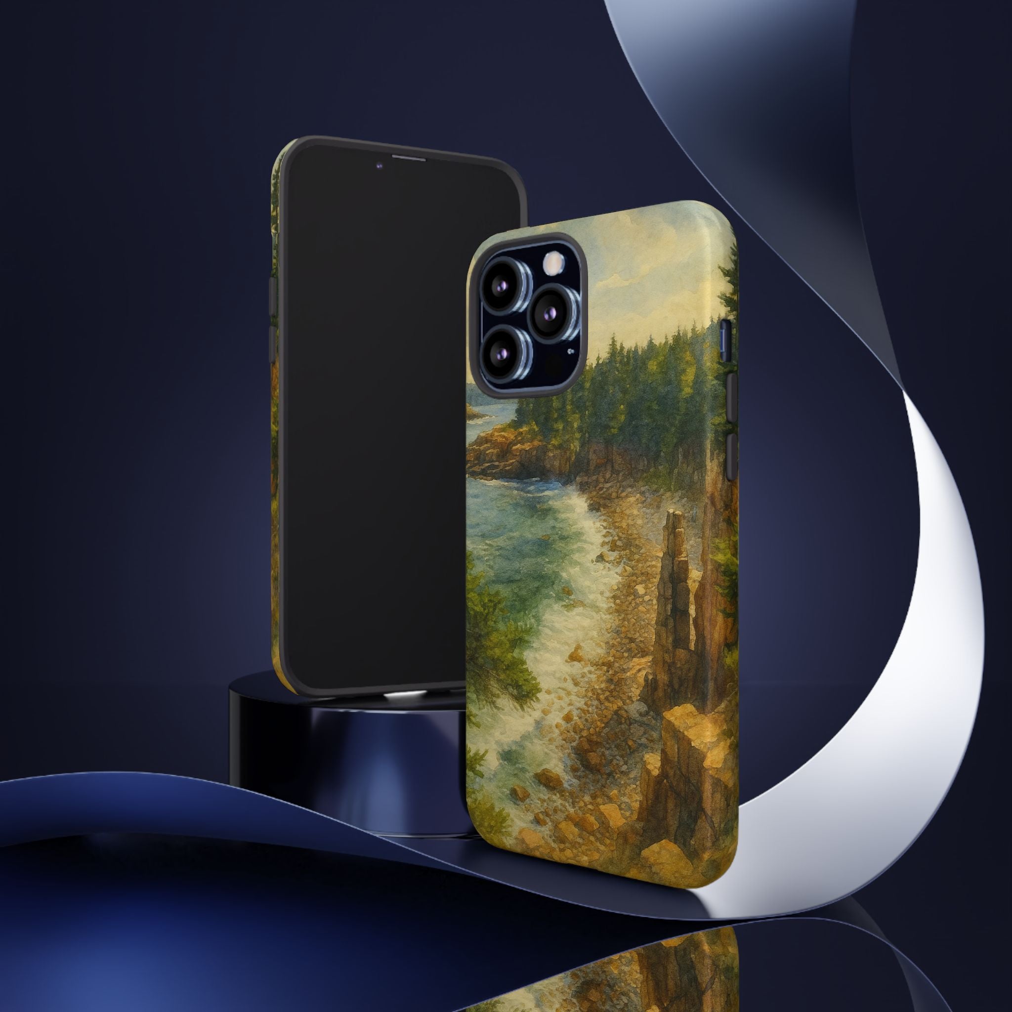 Acadia National Park Beach Phone Case - Perfect Gift for Nature Lovers and Park Enthusiasts