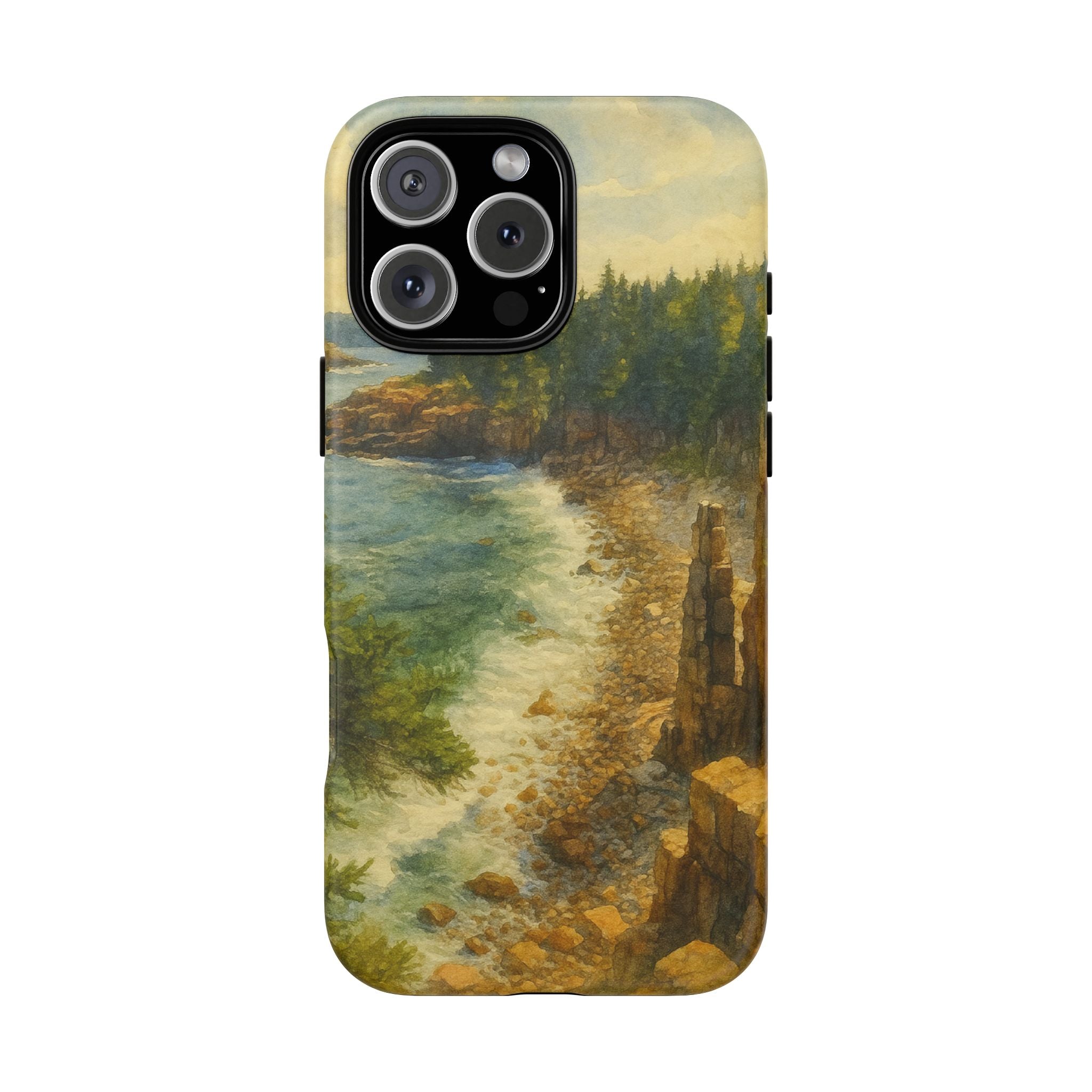 Acadia National Park Beach Phone Case - Perfect Gift for Nature Lovers and Park Enthusiasts