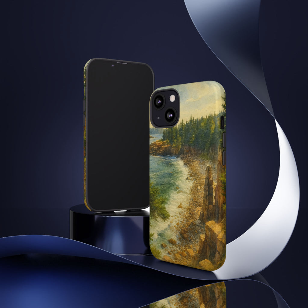 Acadia National Park Beach Phone Case - Perfect Gift for Nature Lovers and Park Enthusiasts