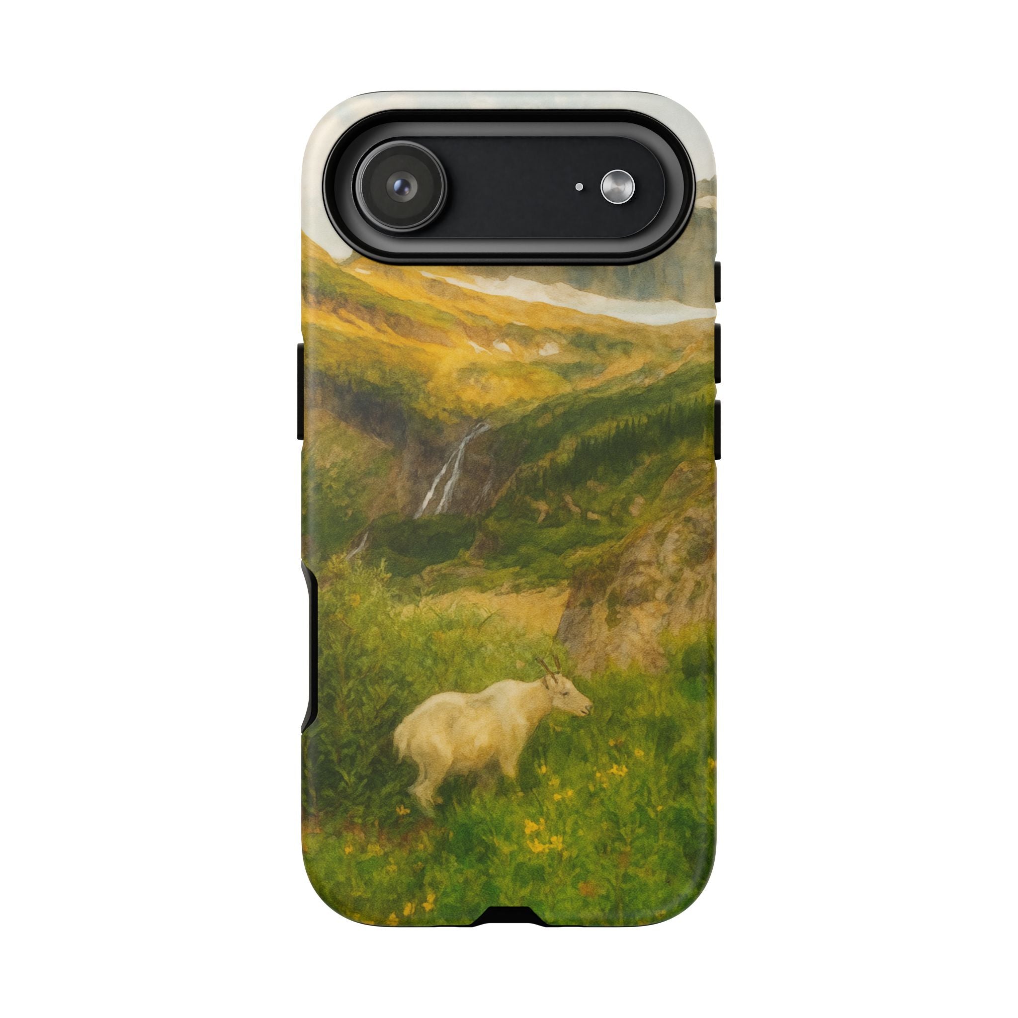 Glacier National Park Mountain Goat Phone Case - Perfect Gift for Nature Lovers and Park Enthusiasts