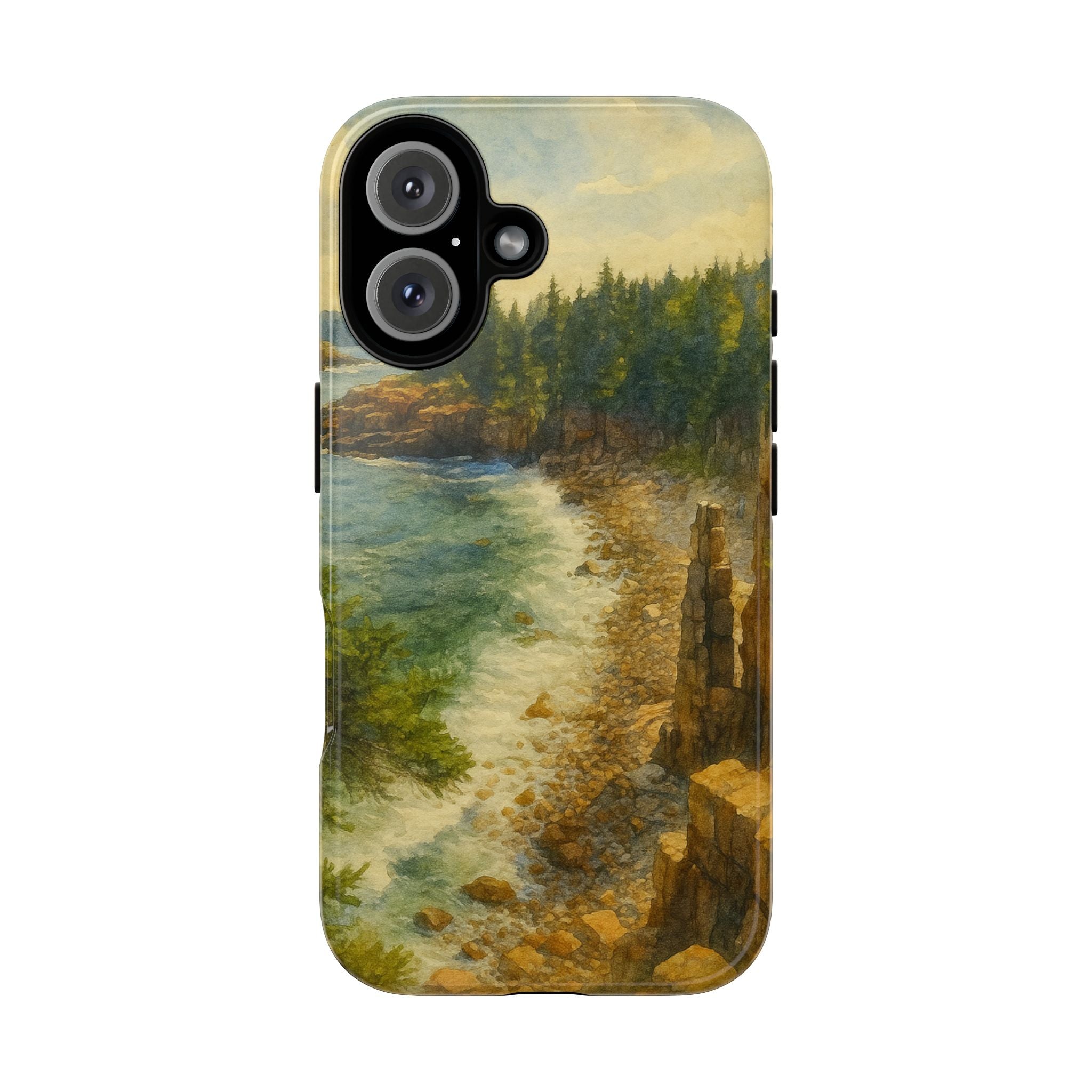 Acadia National Park Beach Phone Case - Perfect Gift for Nature Lovers and Park Enthusiasts