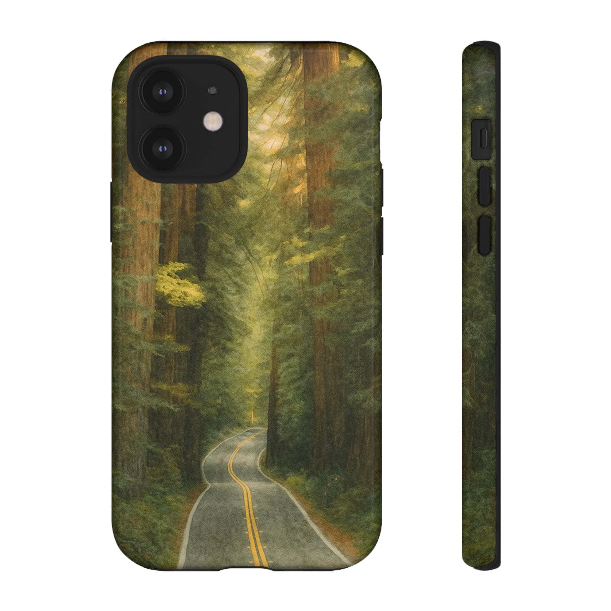 Redwoods National Park Road Phone Case - Perfect Gift for Nature Lovers and Park Enthusiasts