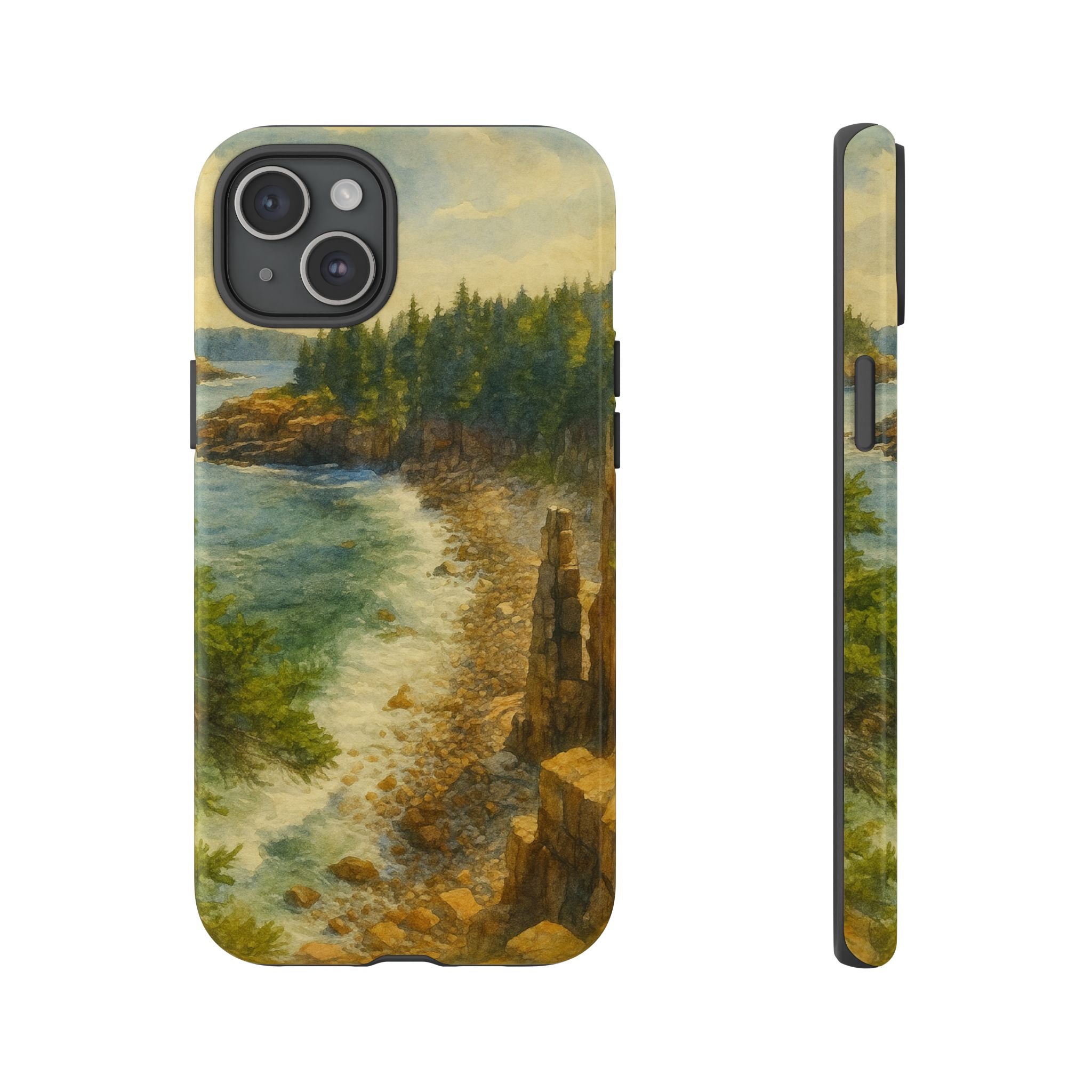 Acadia National Park Beach Phone Case - Perfect Gift for Nature Lovers and Park Enthusiasts