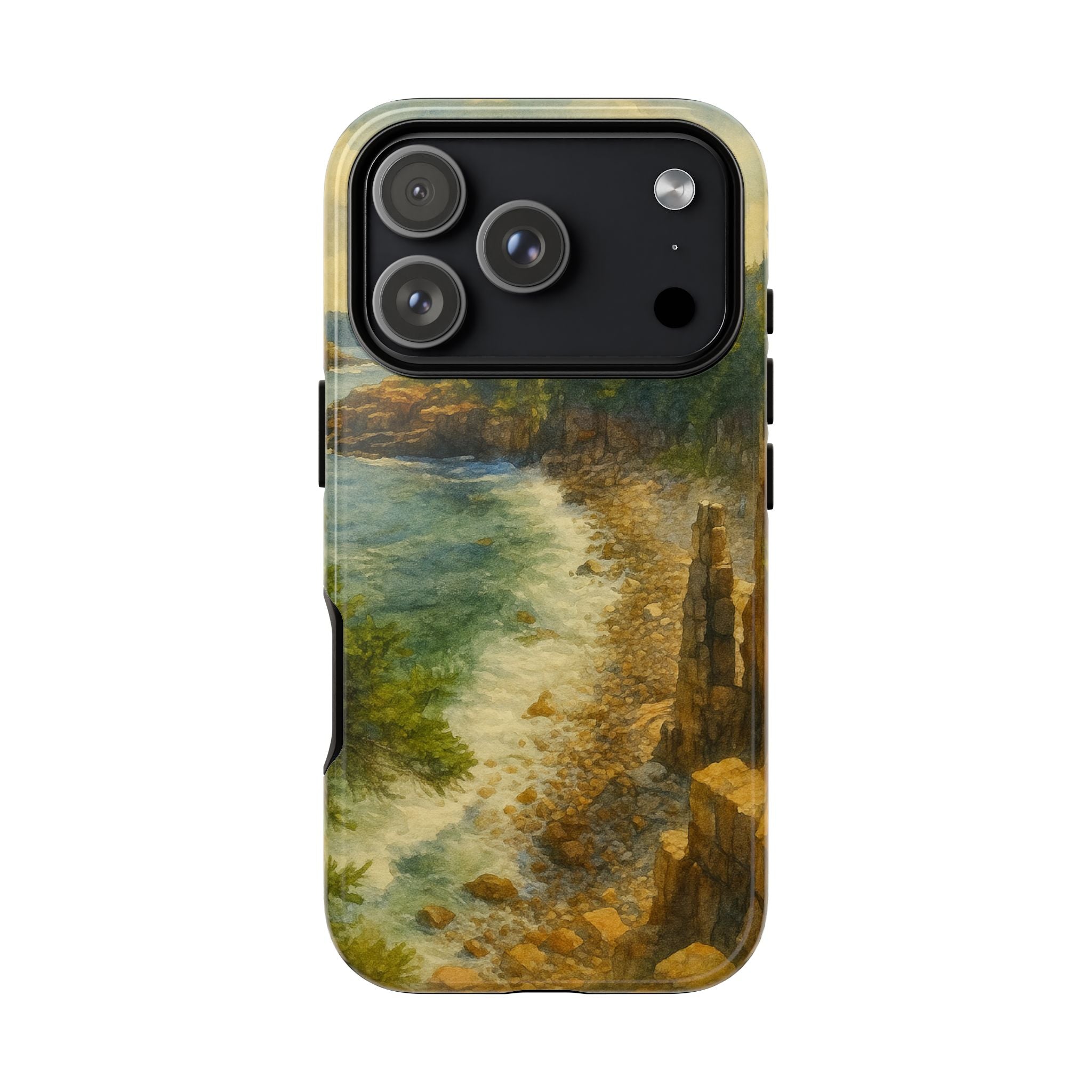 Acadia National Park Beach Phone Case - Perfect Gift for Nature Lovers and Park Enthusiasts