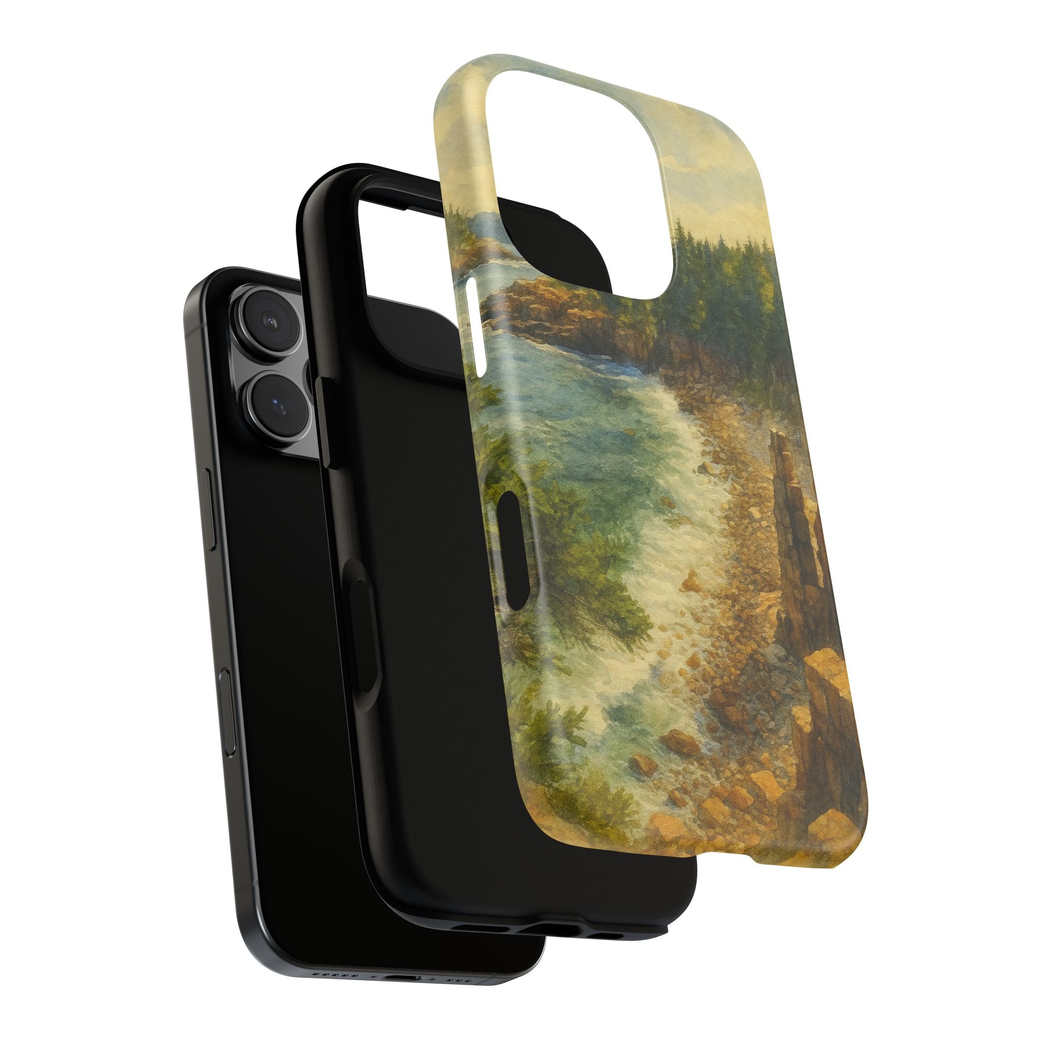 Acadia National Park Beach Phone Case - Perfect Gift for Nature Lovers and Park Enthusiasts