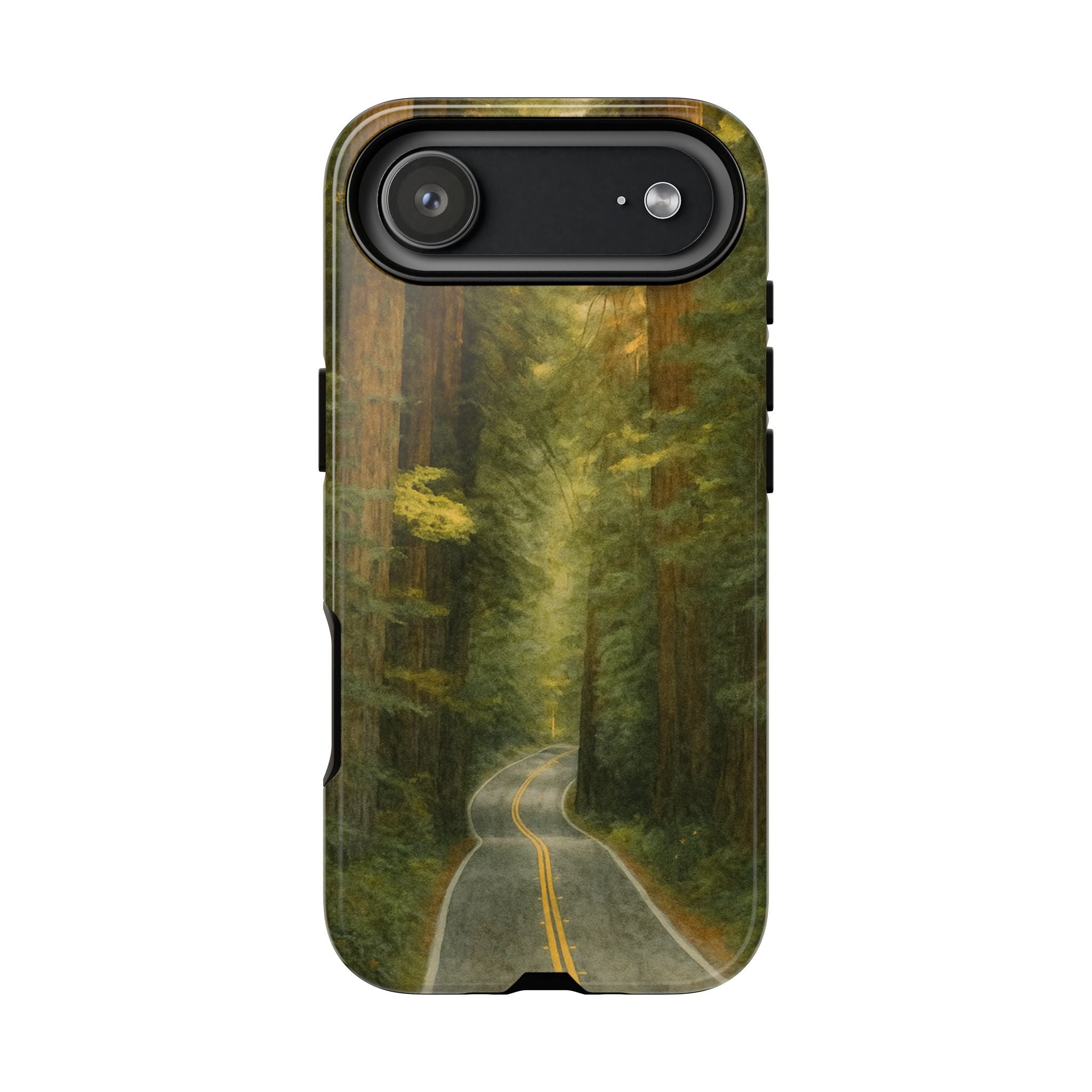 Redwoods National Park Road Phone Case - Perfect Gift for Nature Lovers and Park Enthusiasts