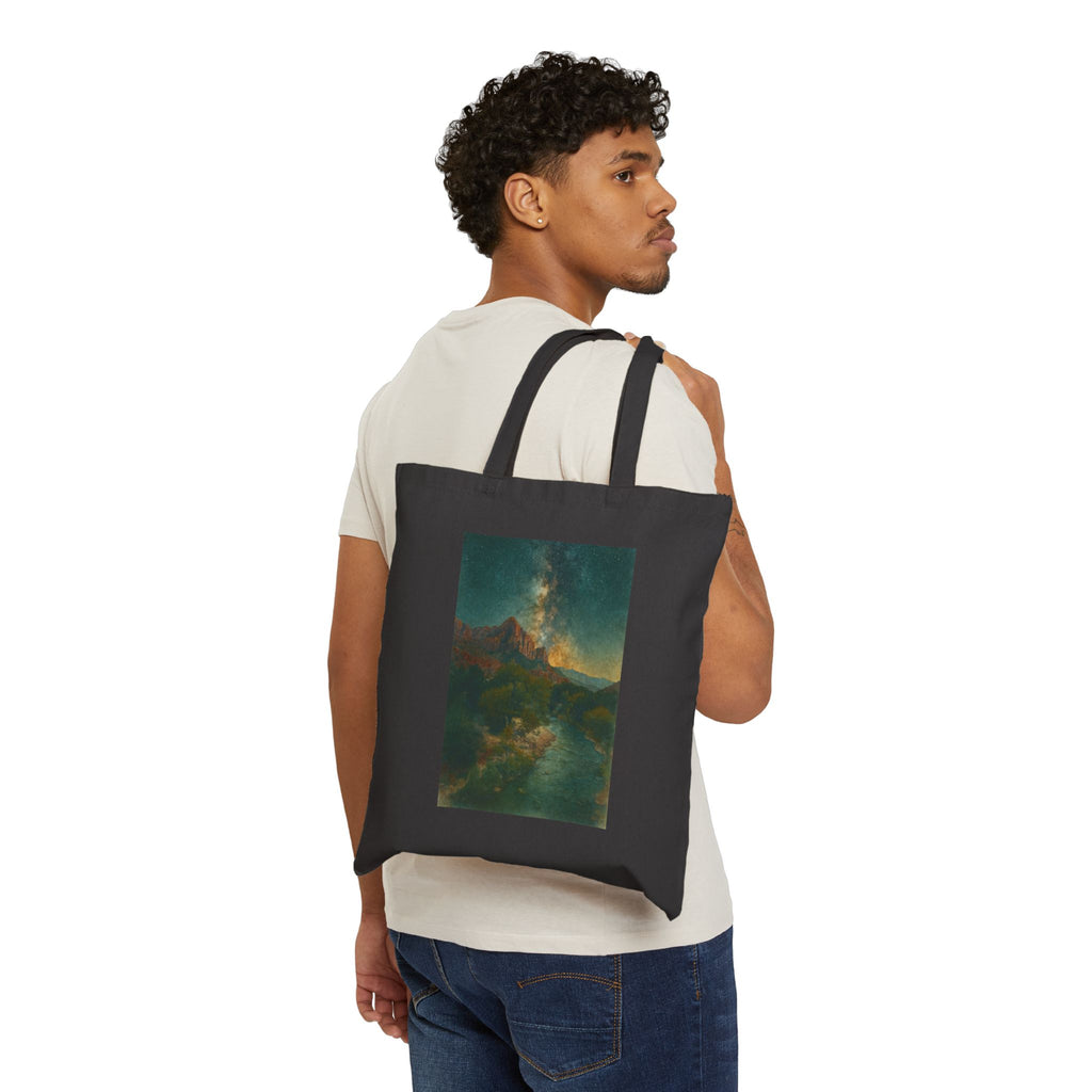 Zion National Park Galaxy Tote Bag