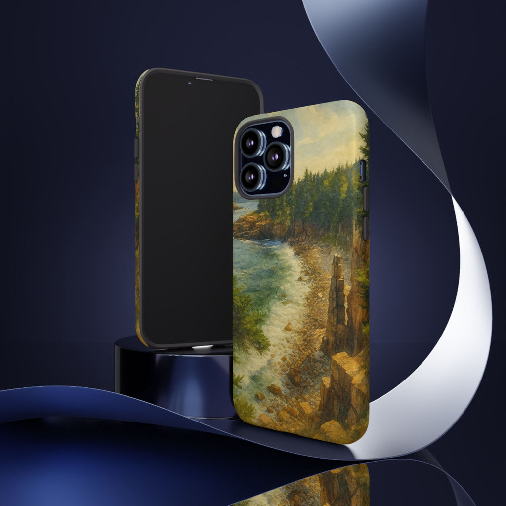 Acadia National Park Beach Phone Case - Perfect Gift for Nature Lovers and Park Enthusiasts