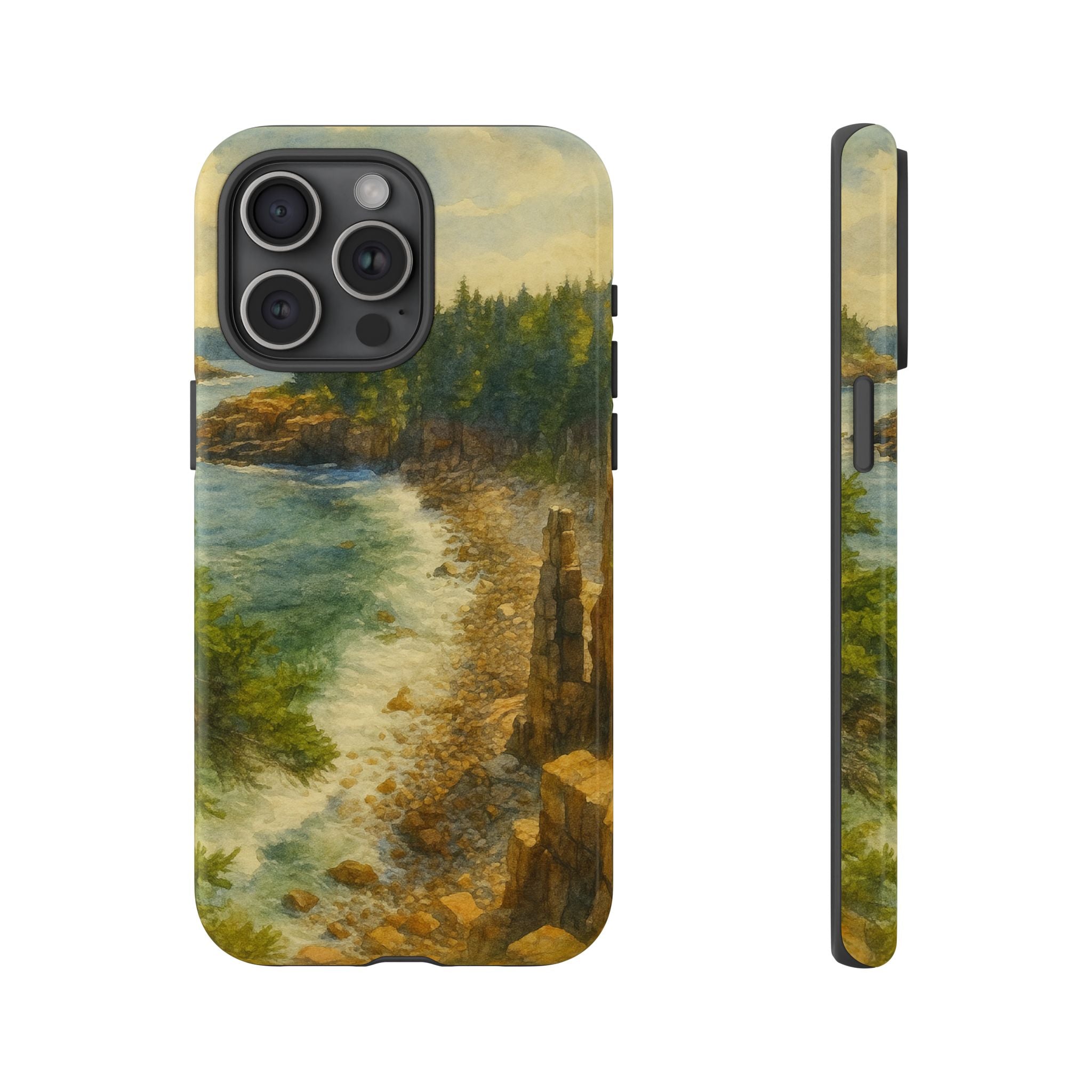 Acadia National Park Beach Phone Case - Perfect Gift for Nature Lovers and Park Enthusiasts
