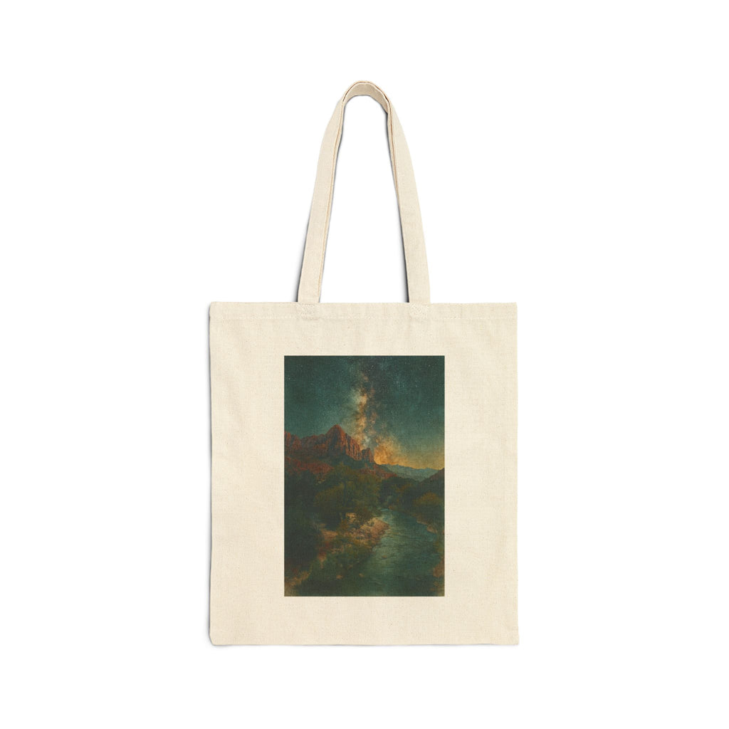 Zion National Park Galaxy Tote Bag