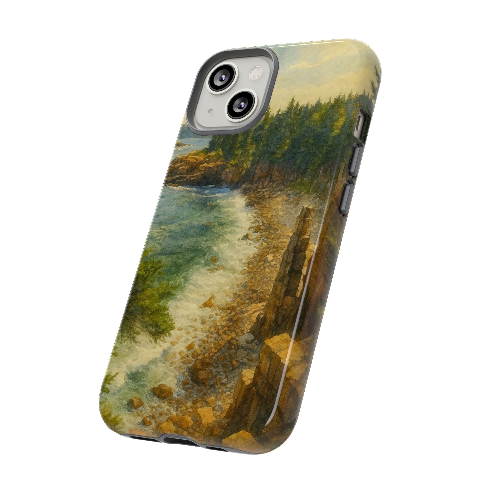 Acadia National Park Beach Phone Case - Perfect Gift for Nature Lovers and Park Enthusiasts
