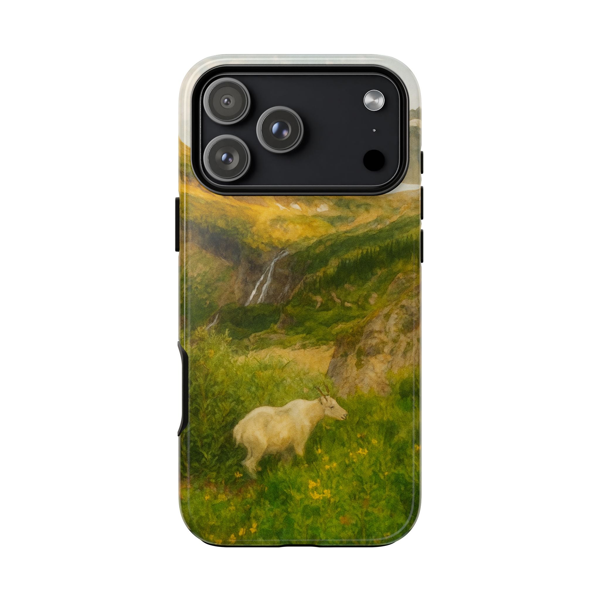 Glacier National Park Mountain Goat Phone Case - Perfect Gift for Nature Lovers and Park Enthusiasts