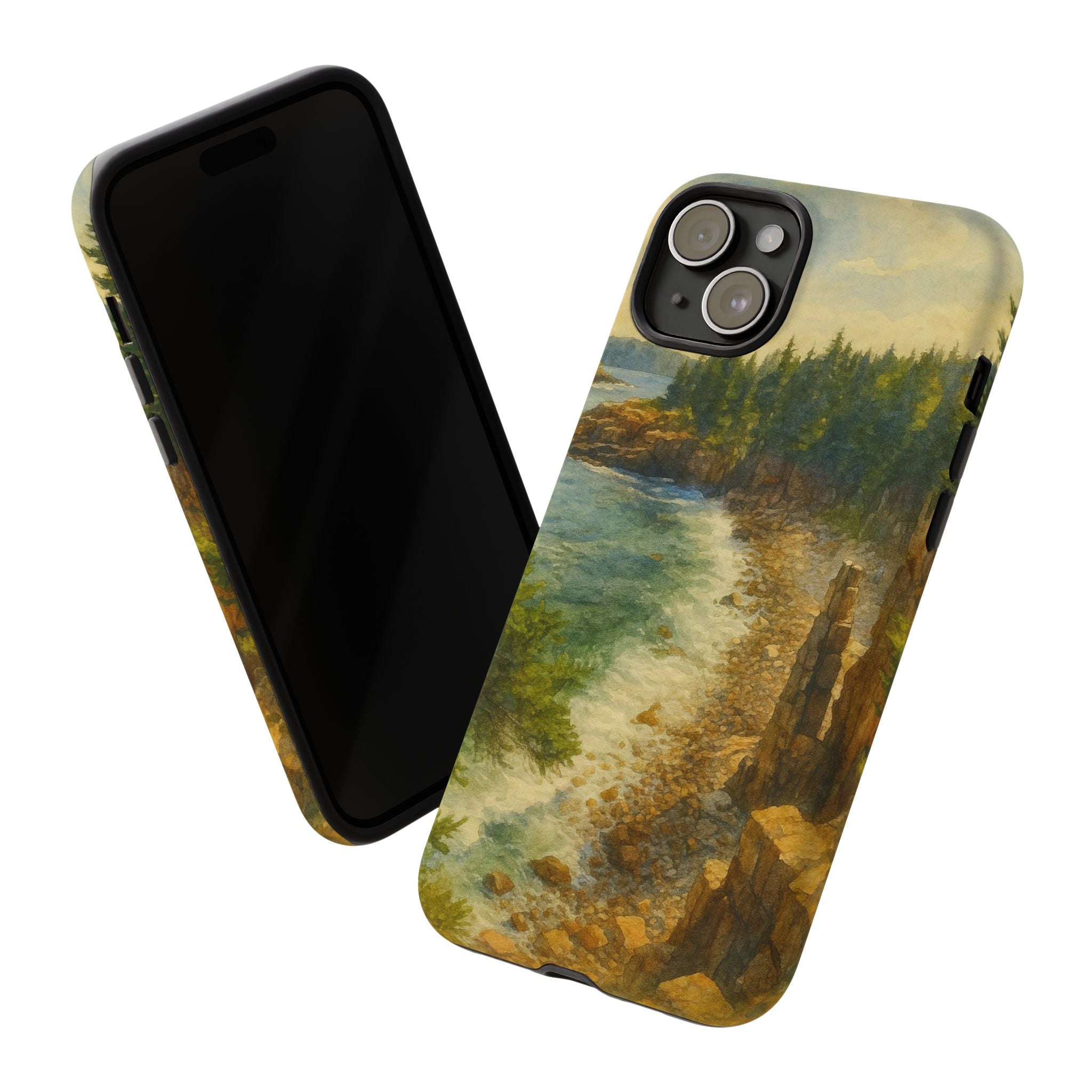 Acadia National Park Beach Phone Case - Perfect Gift for Nature Lovers and Park Enthusiasts