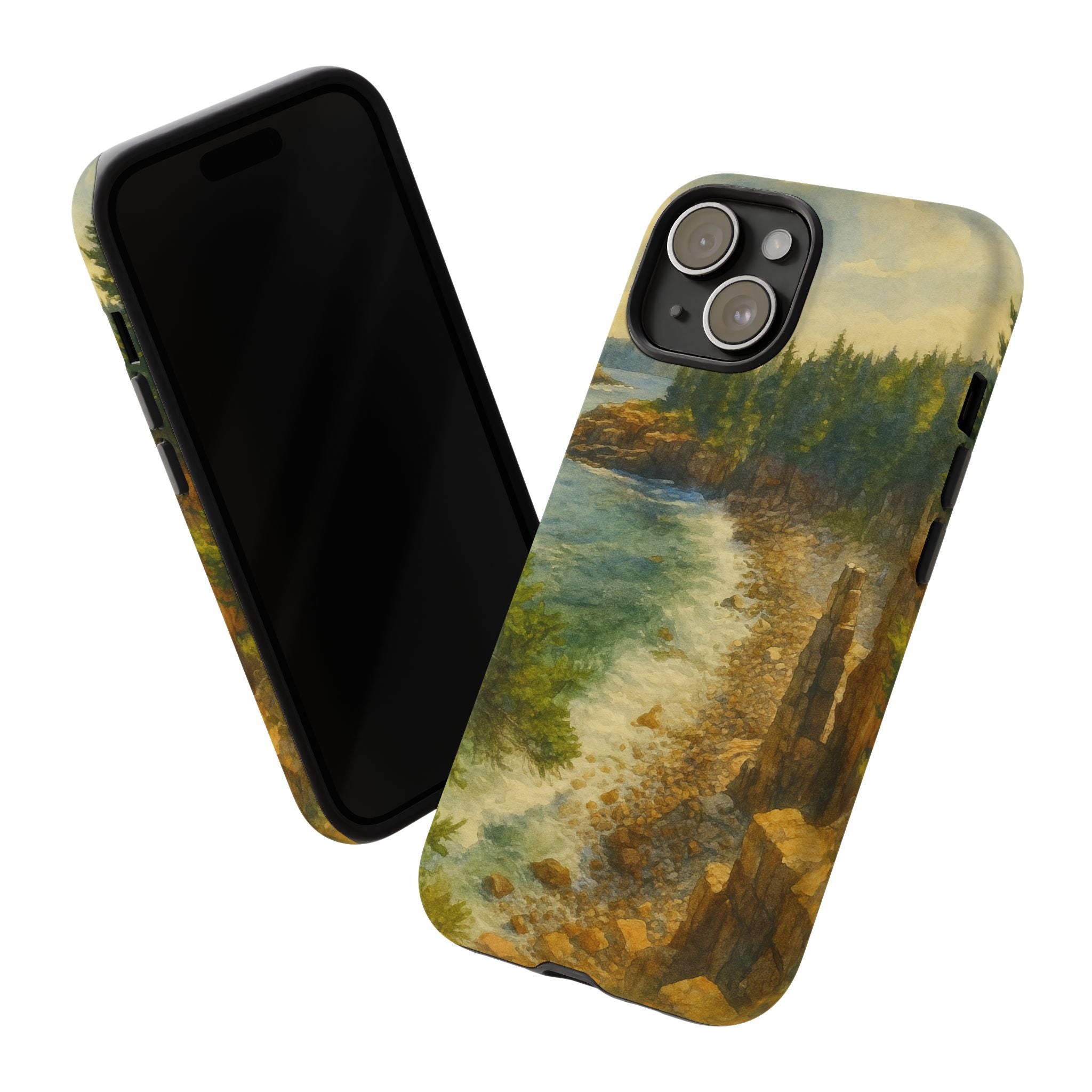 Acadia National Park Beach Phone Case - Perfect Gift for Nature Lovers and Park Enthusiasts