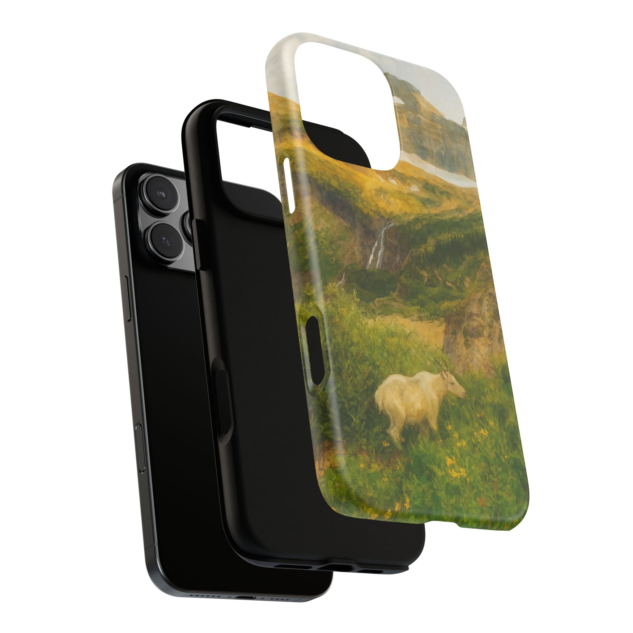 Glacier National Park Mountain Goat Phone Case - Perfect Gift for Nature Lovers and Park Enthusiasts