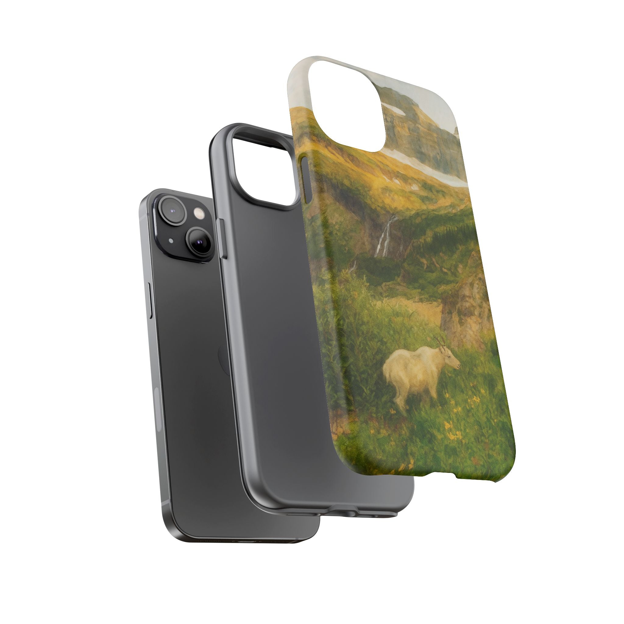 Glacier National Park Mountain Goat Phone Case - Perfect Gift for Nature Lovers and Park Enthusiasts
