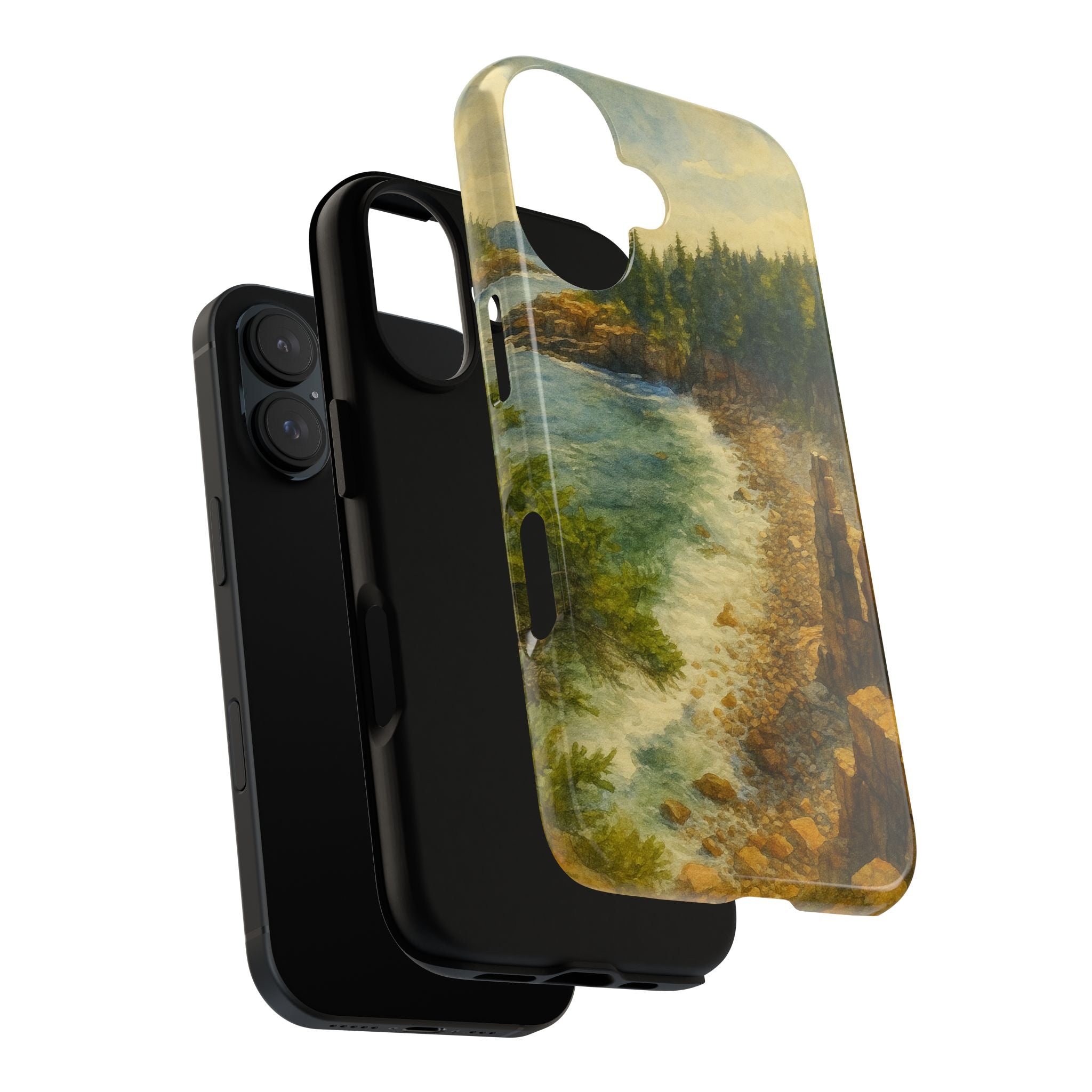 Acadia National Park Beach Phone Case - Perfect Gift for Nature Lovers and Park Enthusiasts