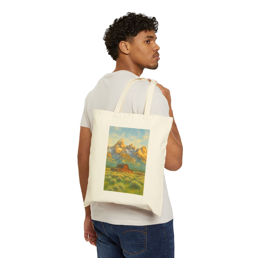 Grand Teton National Park TA Moulton Barn Tote Bag