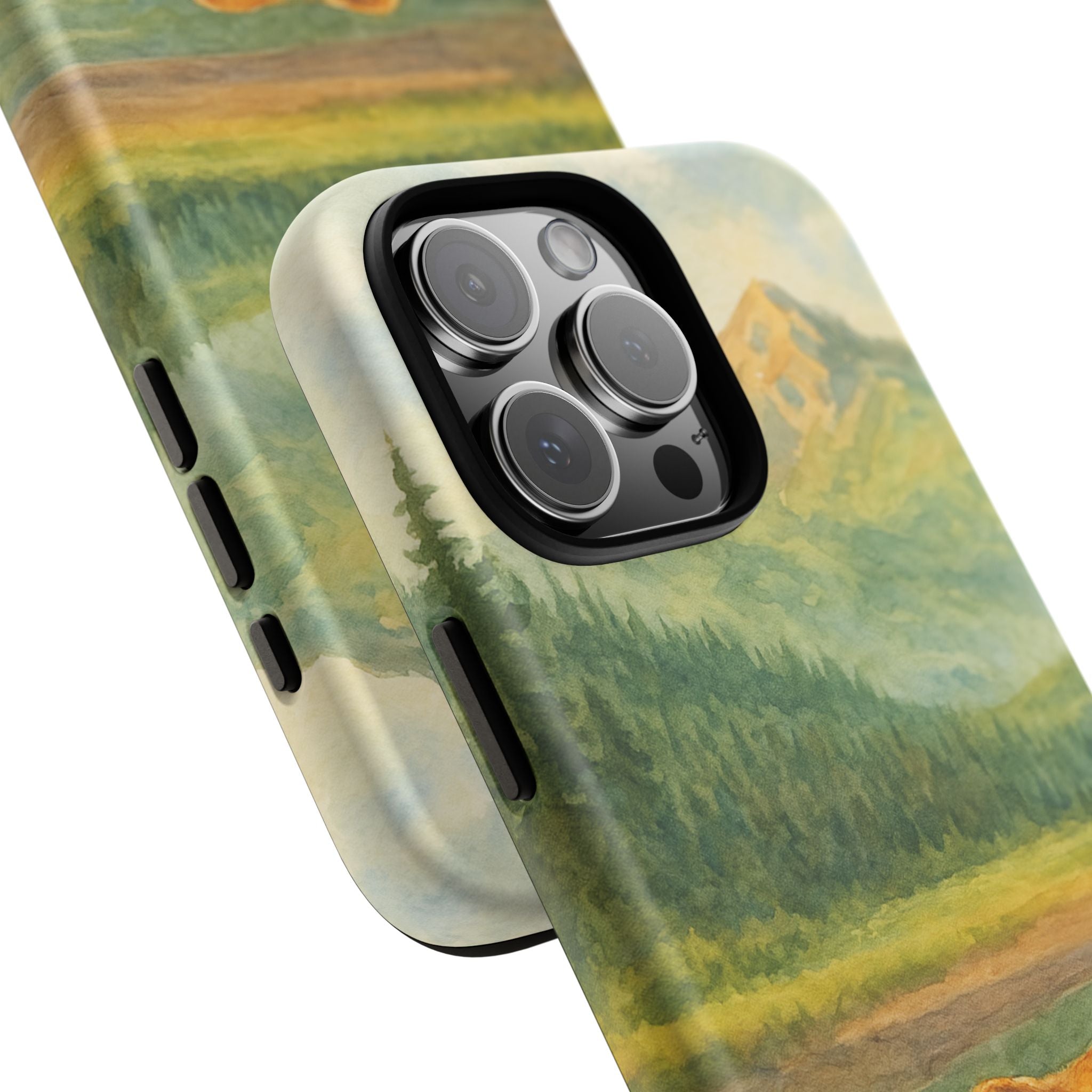 Scenic Bear Phone Case with, Tough & Protective Shell, Nature Lover Gift, Wildlife Art, Outdoor Adventure Accessory