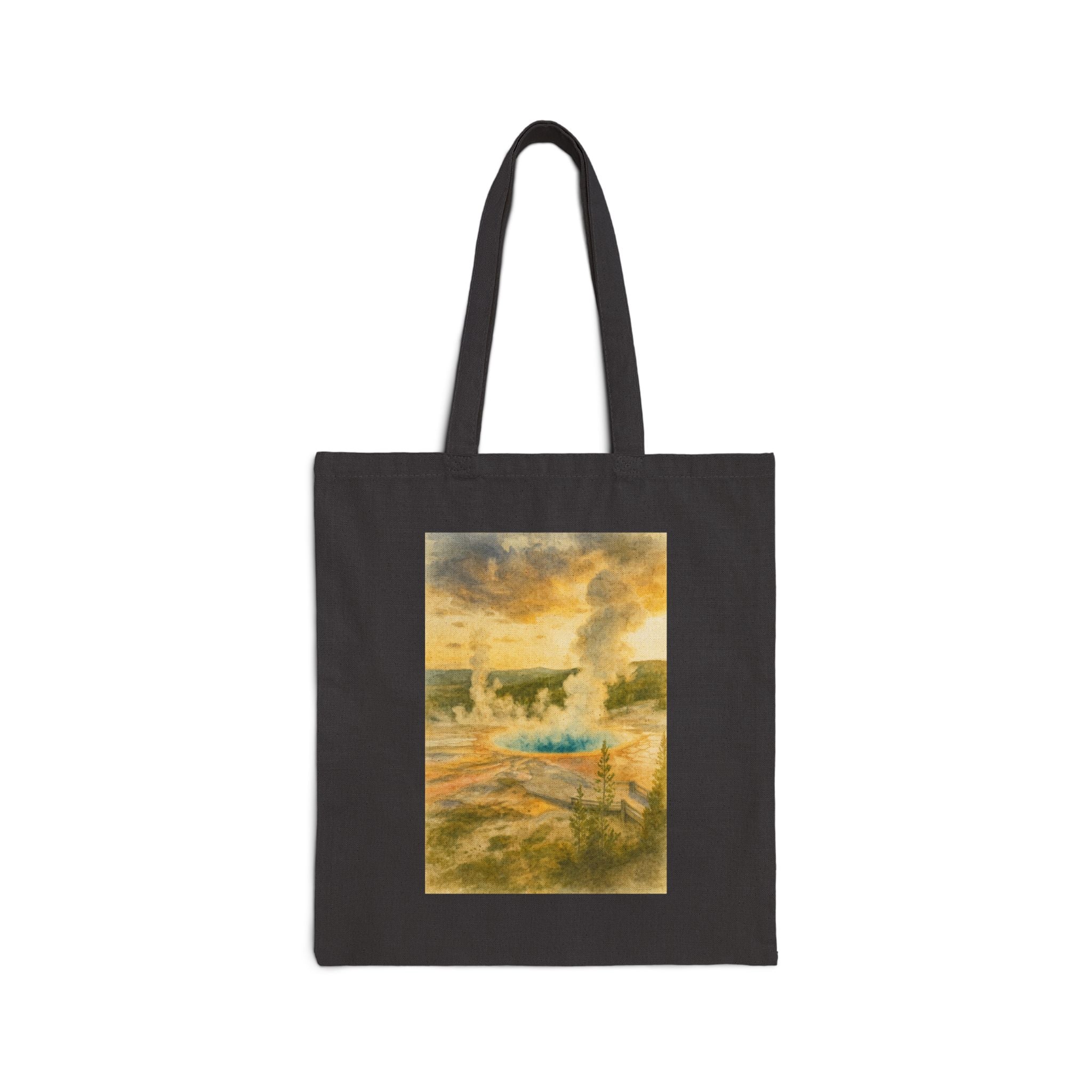 Yellowstone Hot Spring National Park Tote Bag