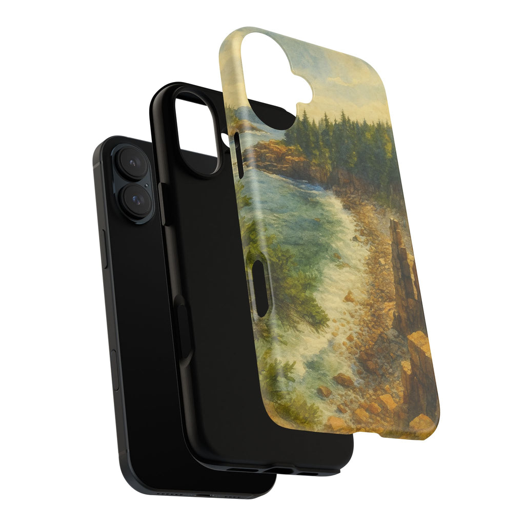 Acadia National Park Beach Phone Case - Perfect Gift for Nature Lovers and Park Enthusiasts